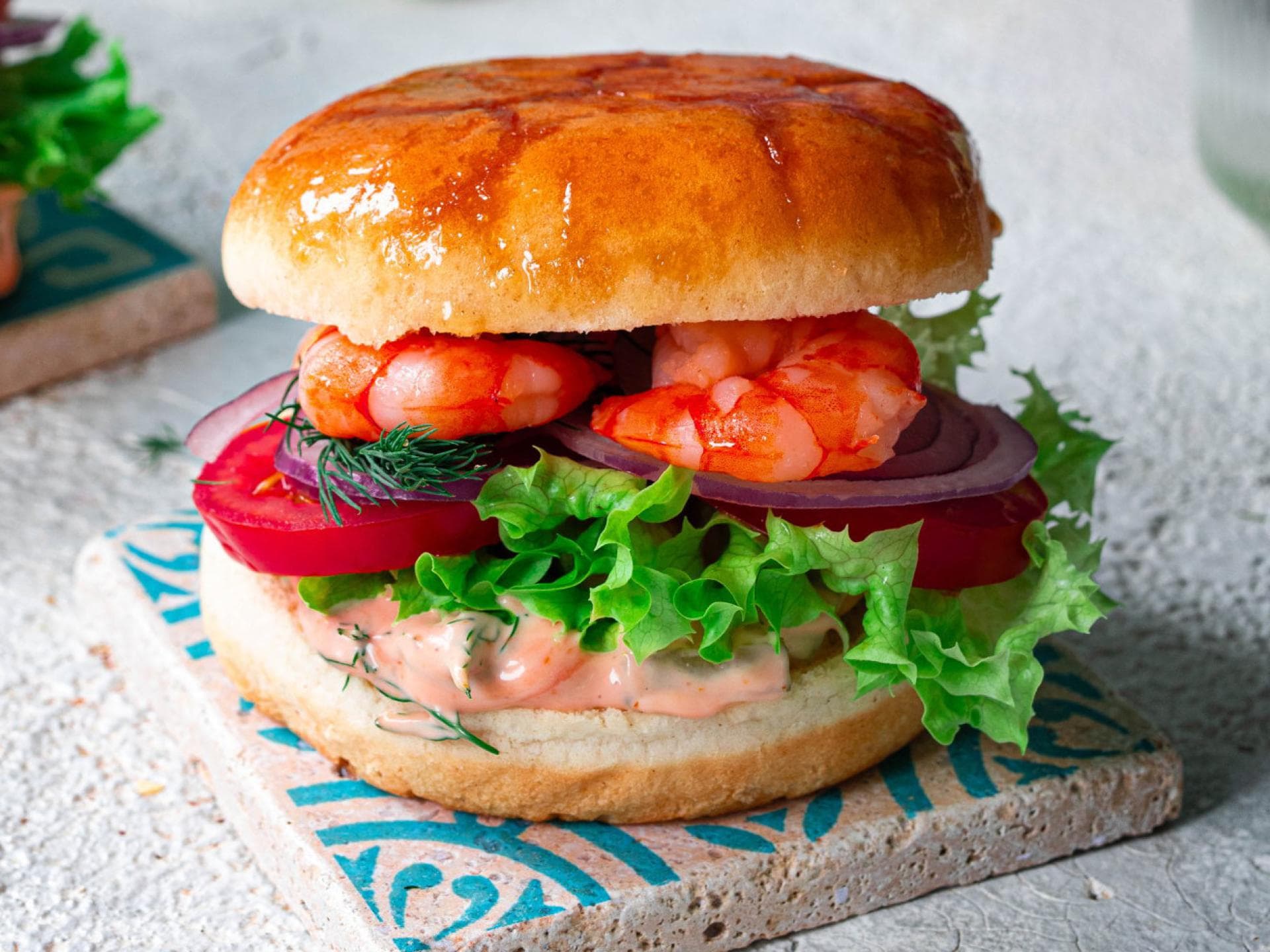 Garnelenburger Garnelenburger
