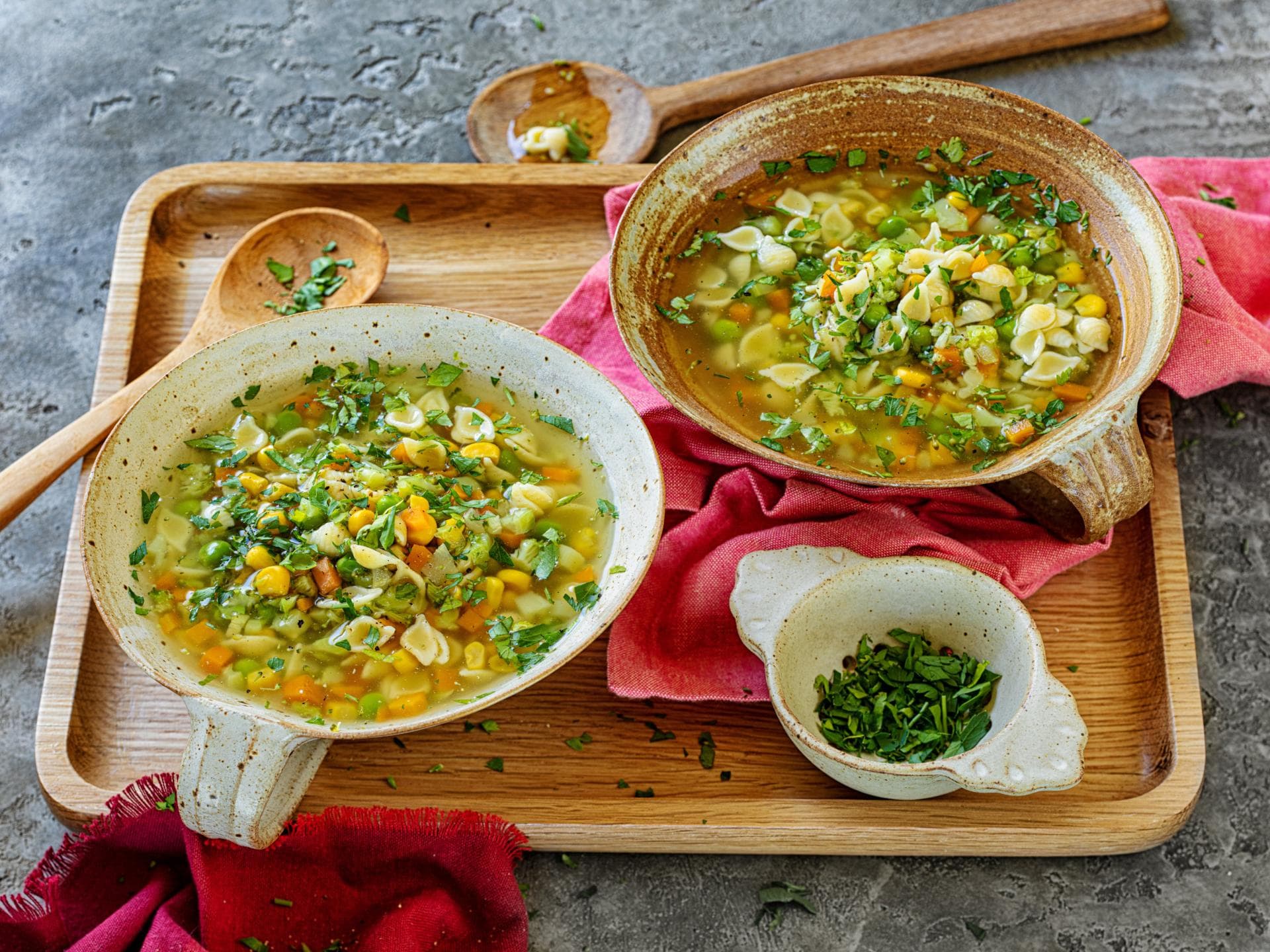 Gemüsesuppe wie von Oma 