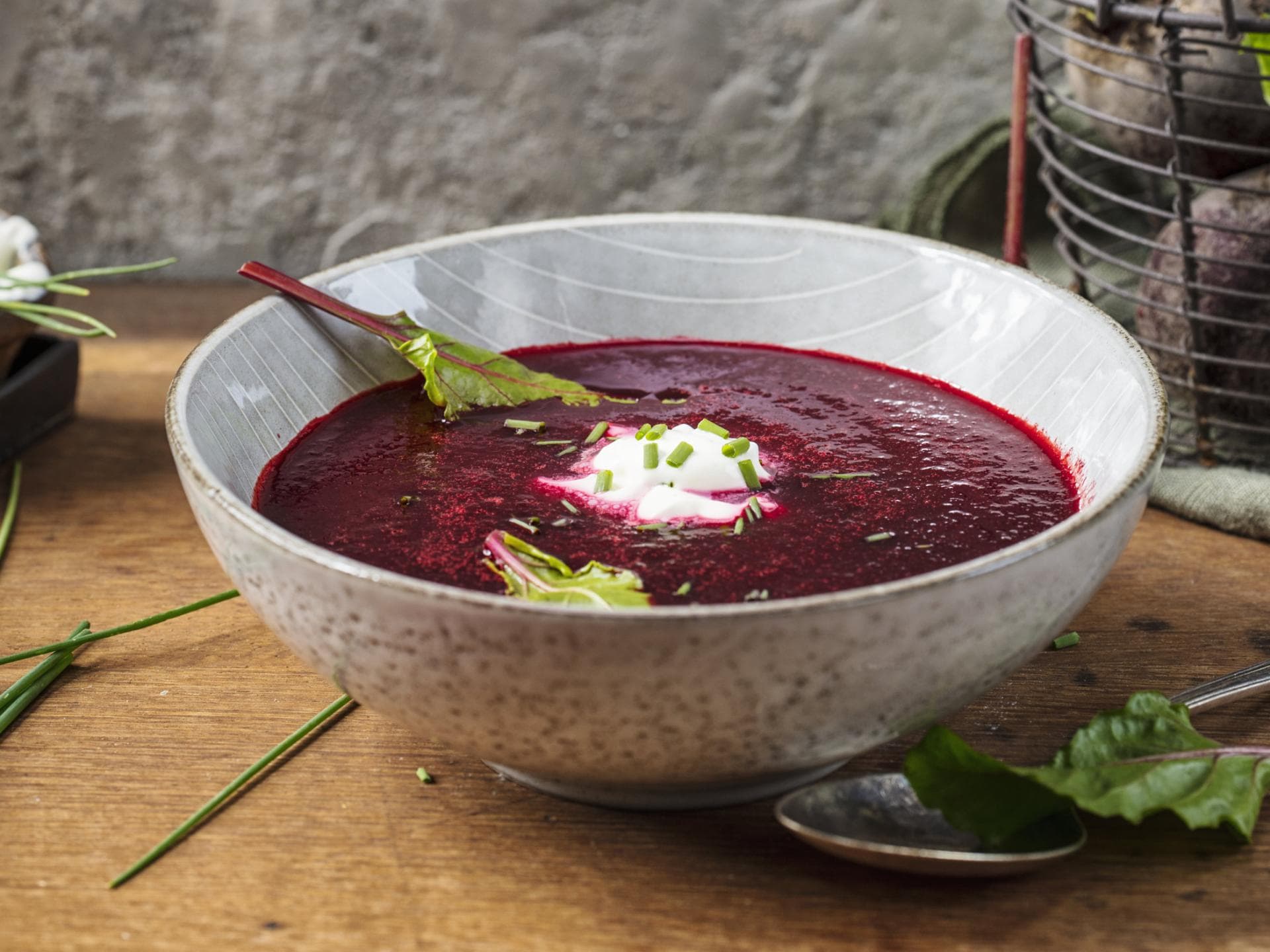 Cremige Rote-Bete-Suppe 