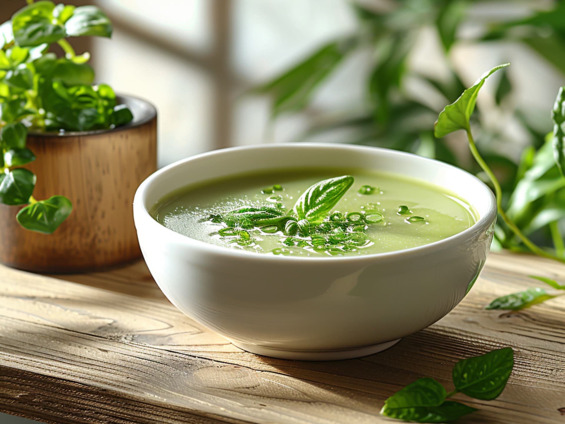 Sauerampfer-Suppe 