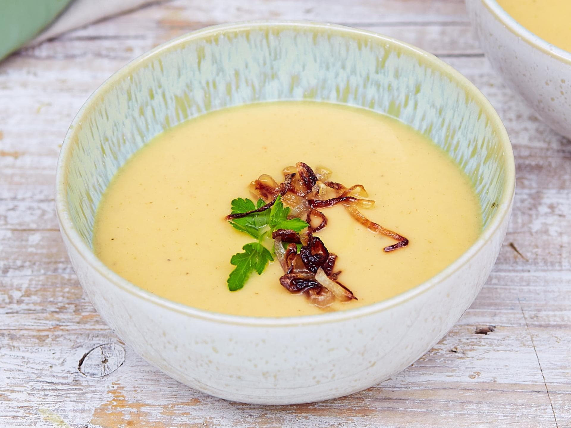 Geröstete Blumenkohlsuppe 