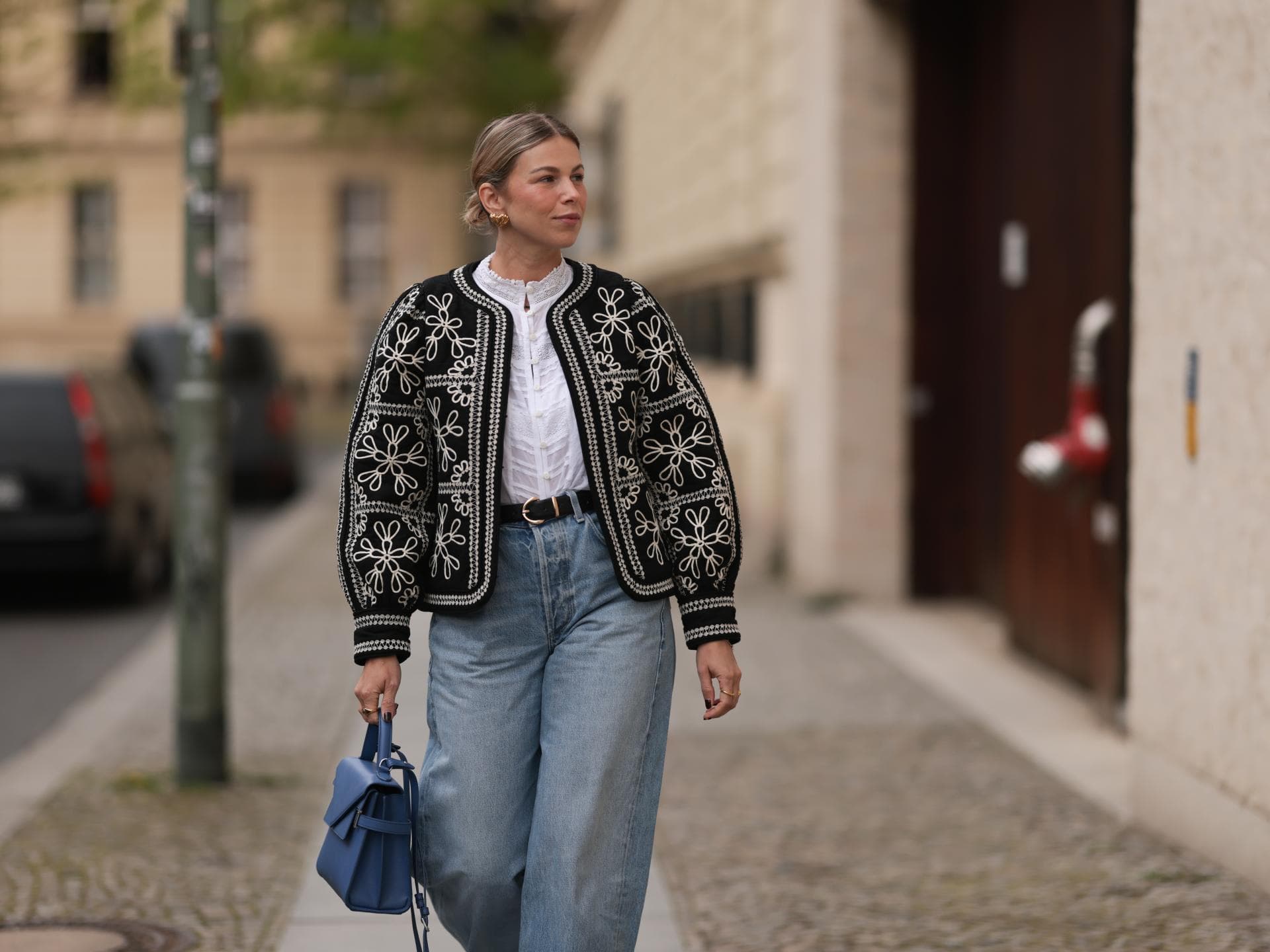 Wir wissen, welche Hosen kräftigen Oberschenkeln schmeicheln Aline Kaplan im Streetstyle