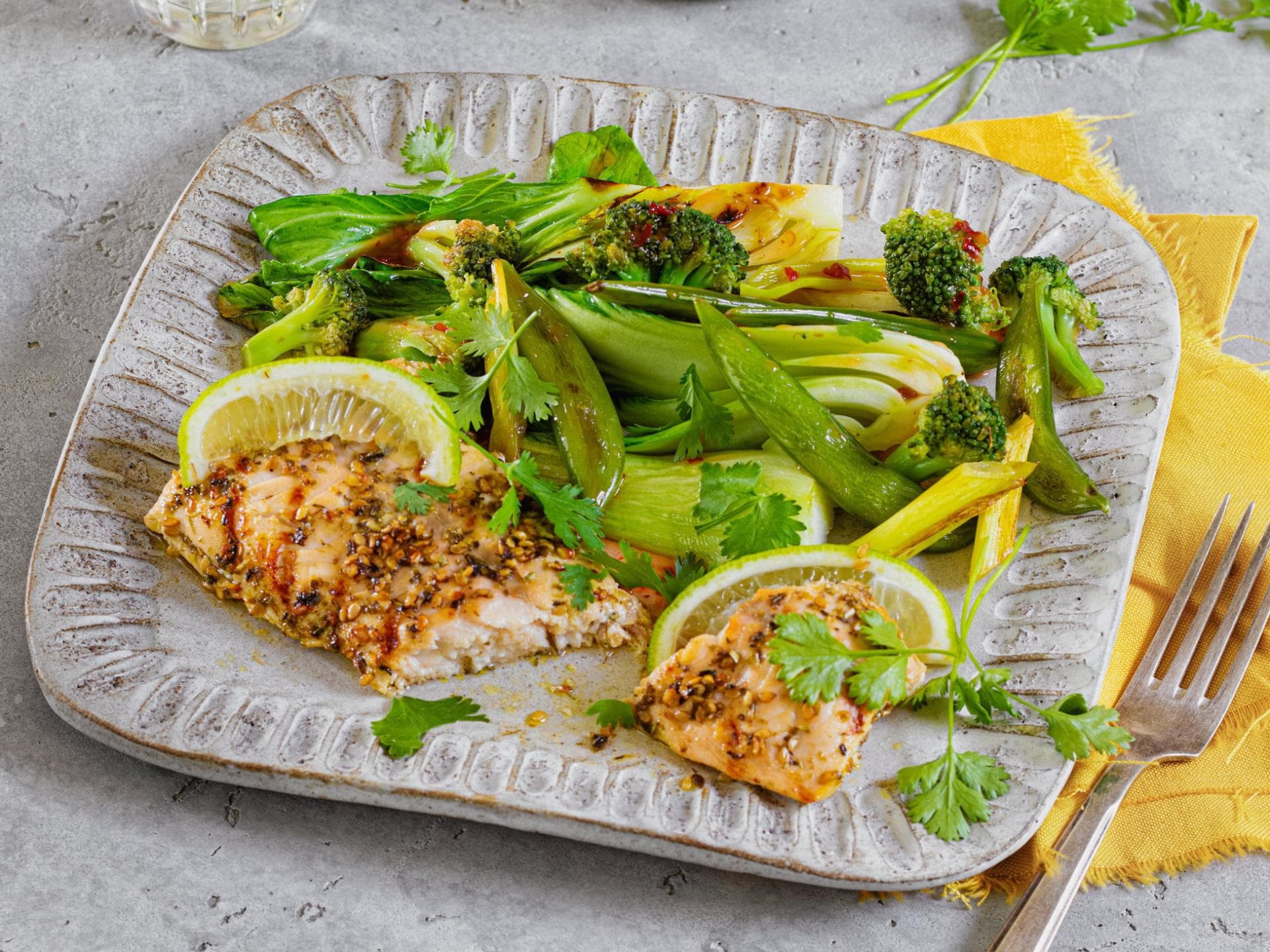 Lachs mit Limette 