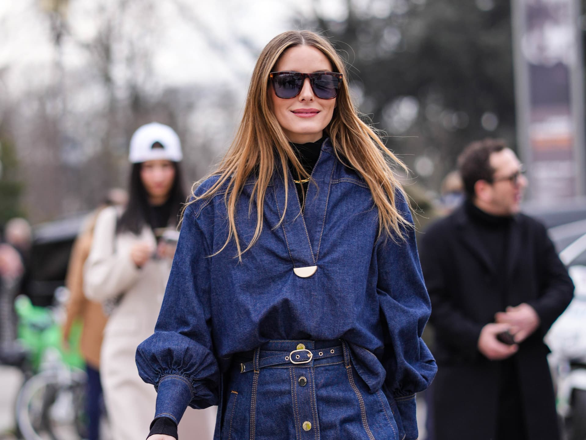 Olivia Palermo mit Blurred Lips