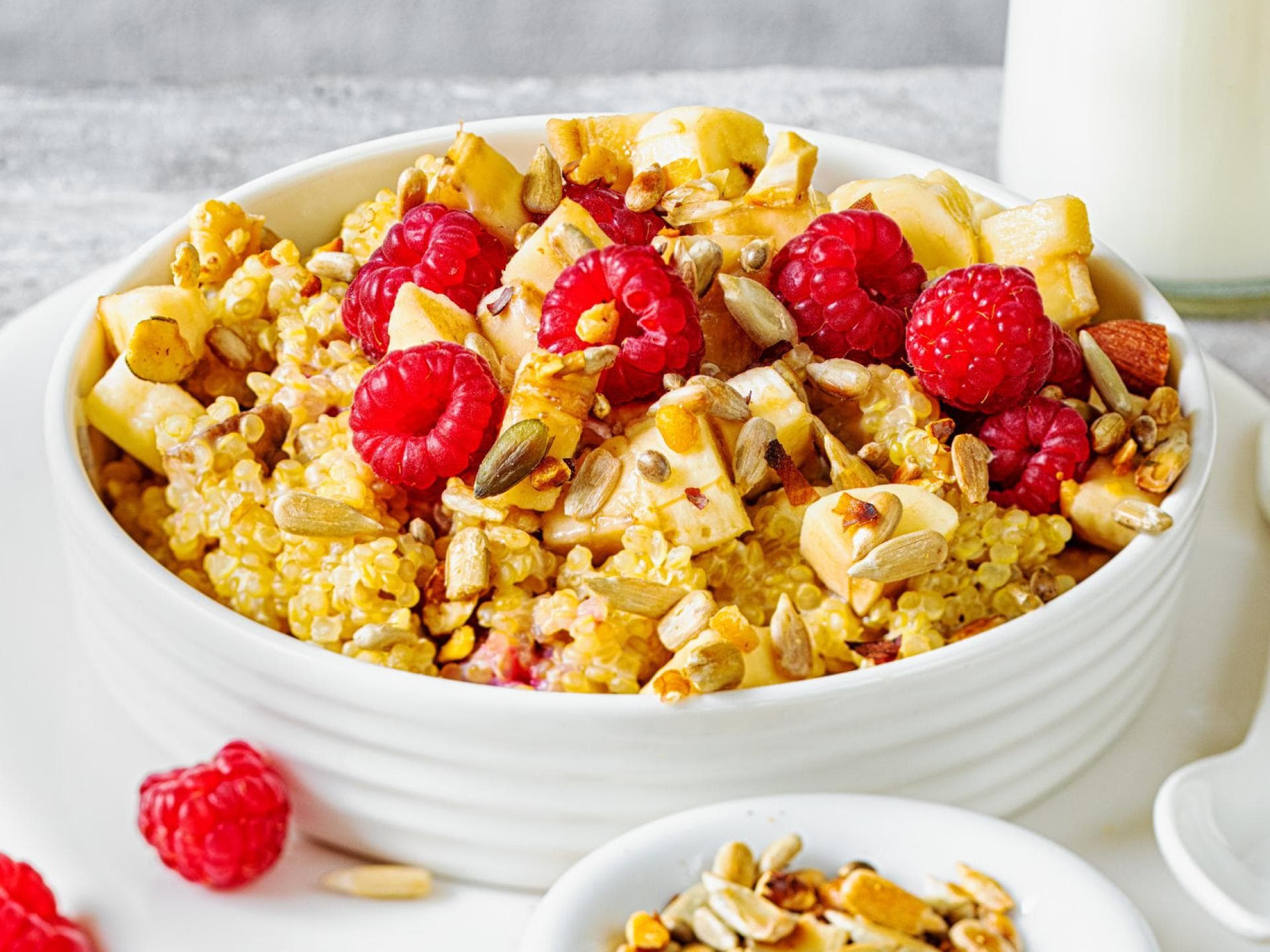 Quinoa-Porrdige 