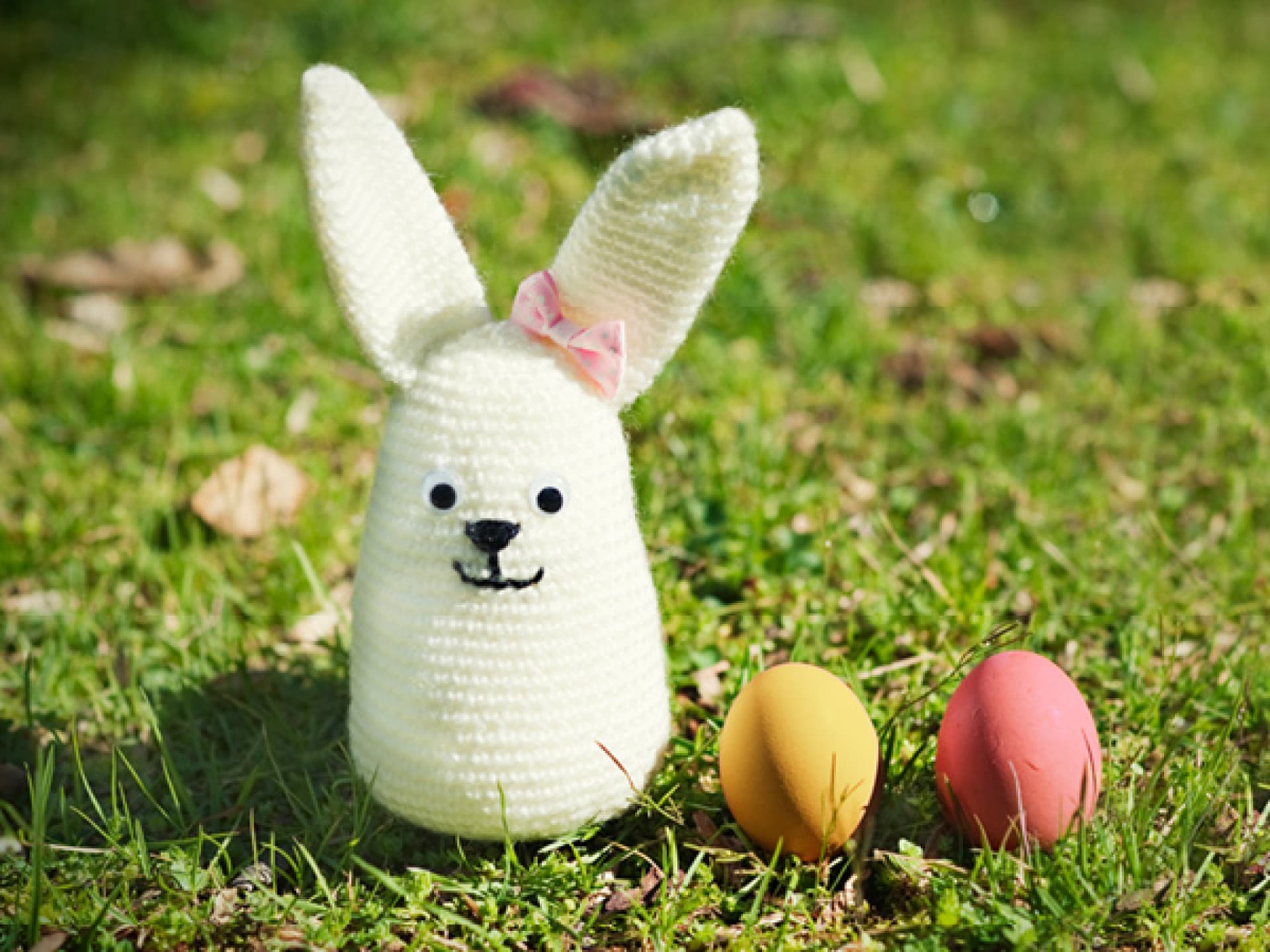 Was kann man aus Sockenwolle stricken? Osterhase