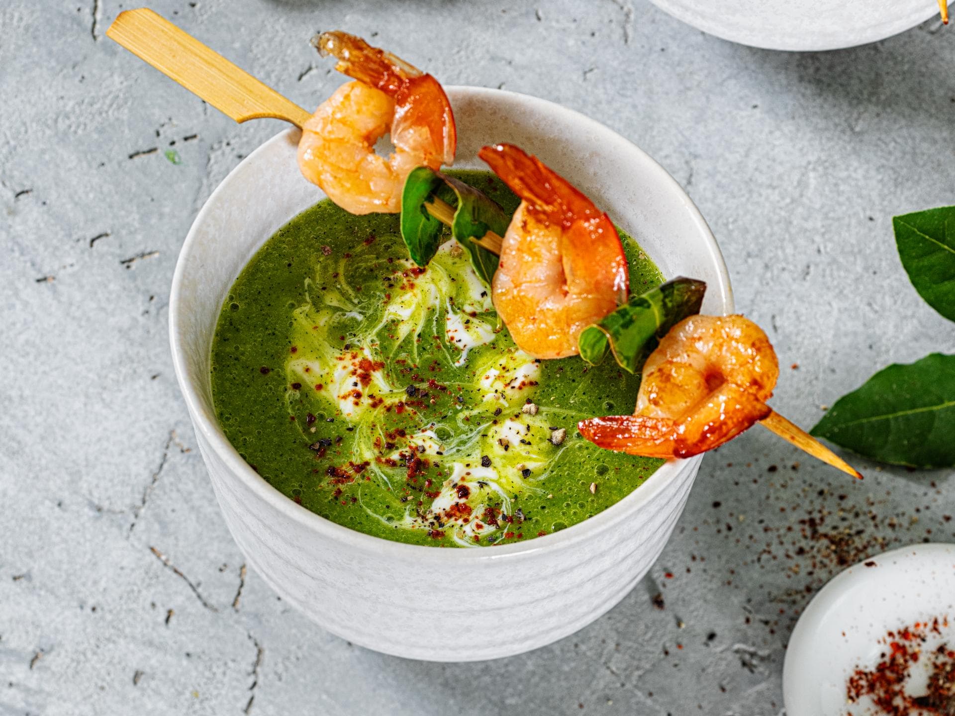 Zucchini-Chili-Süppchen 