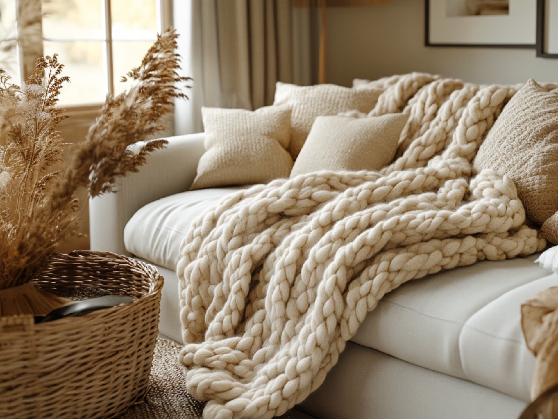 Armstrick-Decke Armstricken Ideen - gestrickte Decke