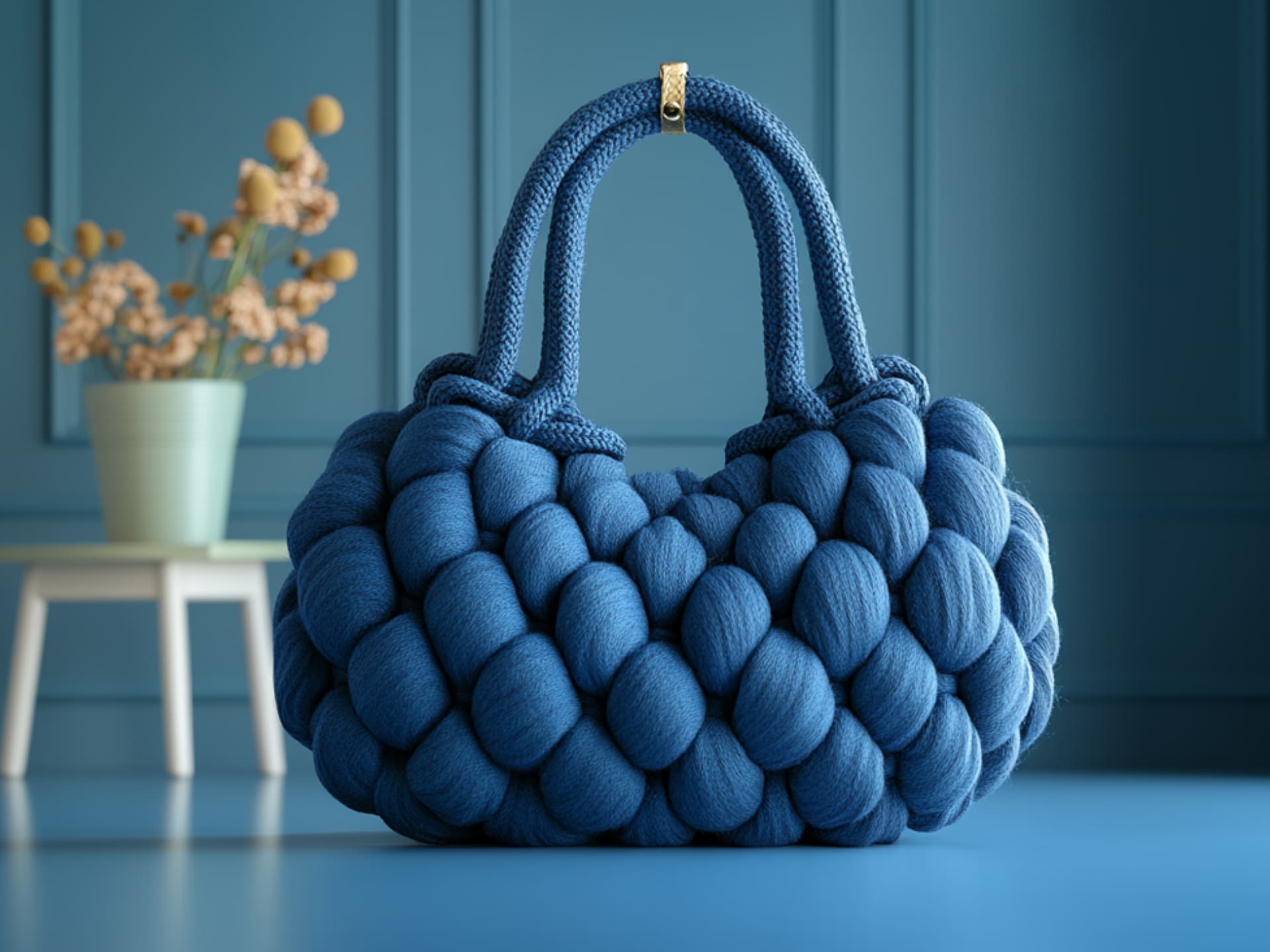 Armstricken Ideen - gestrickte Tasche Armstricken Ideen - Tasche