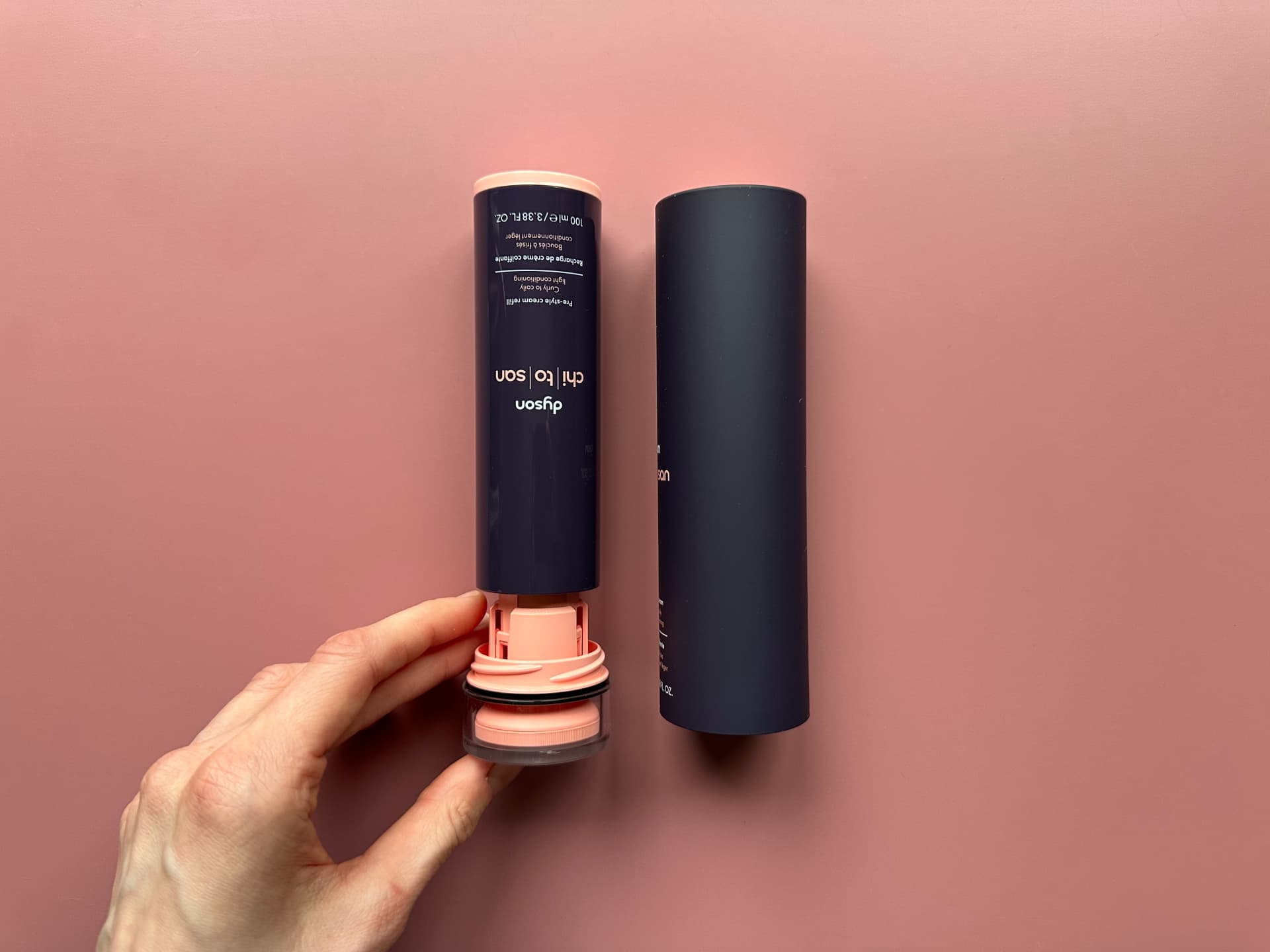 Dyson Chitosan Erfahrungen - die Haarpflegeprodukte sind nachfüllbar