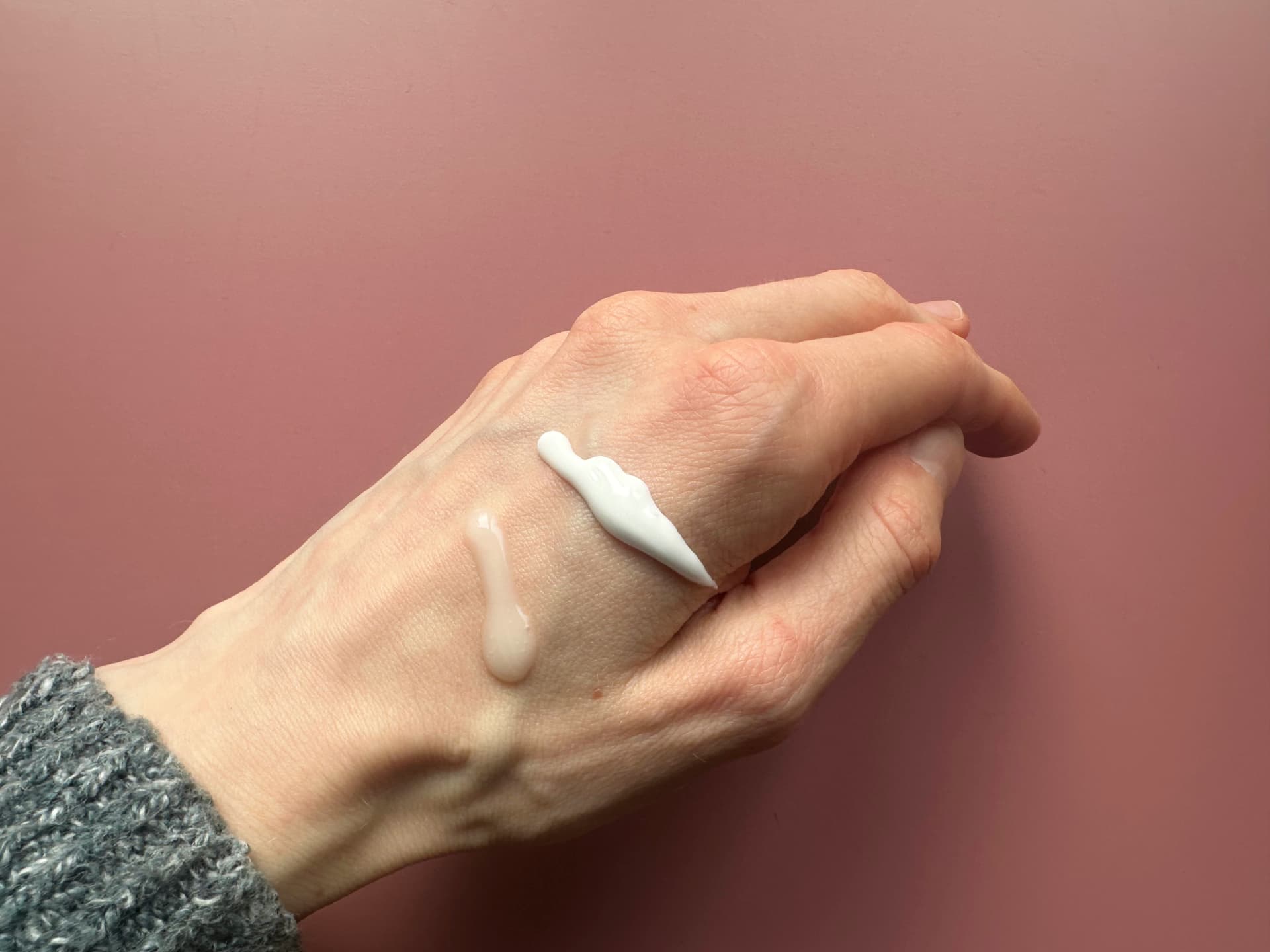 Dyson Chitosan Erfahrungen - Produkt-Swatches