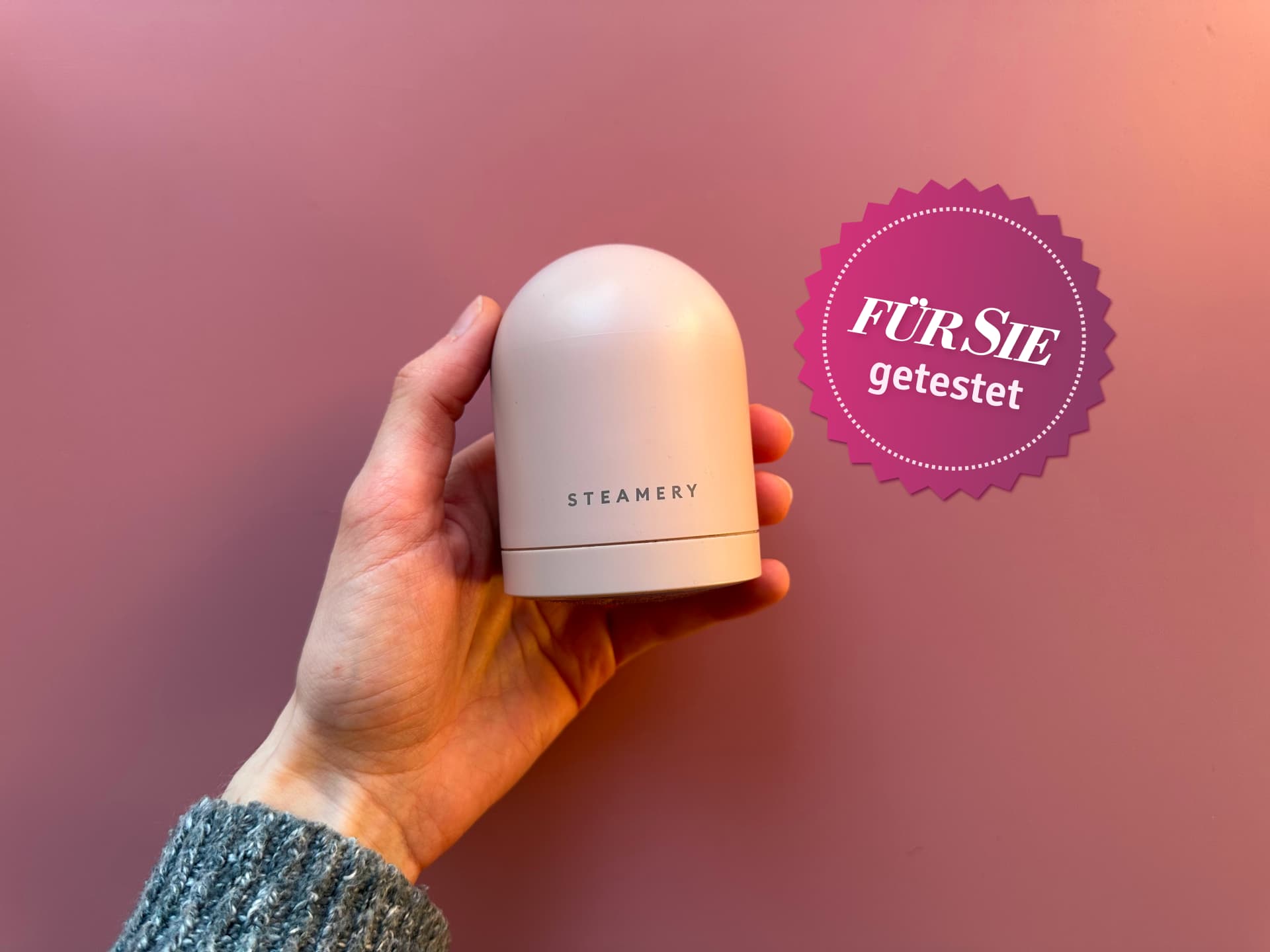 Der Fusselrasierer von Steamery im Test