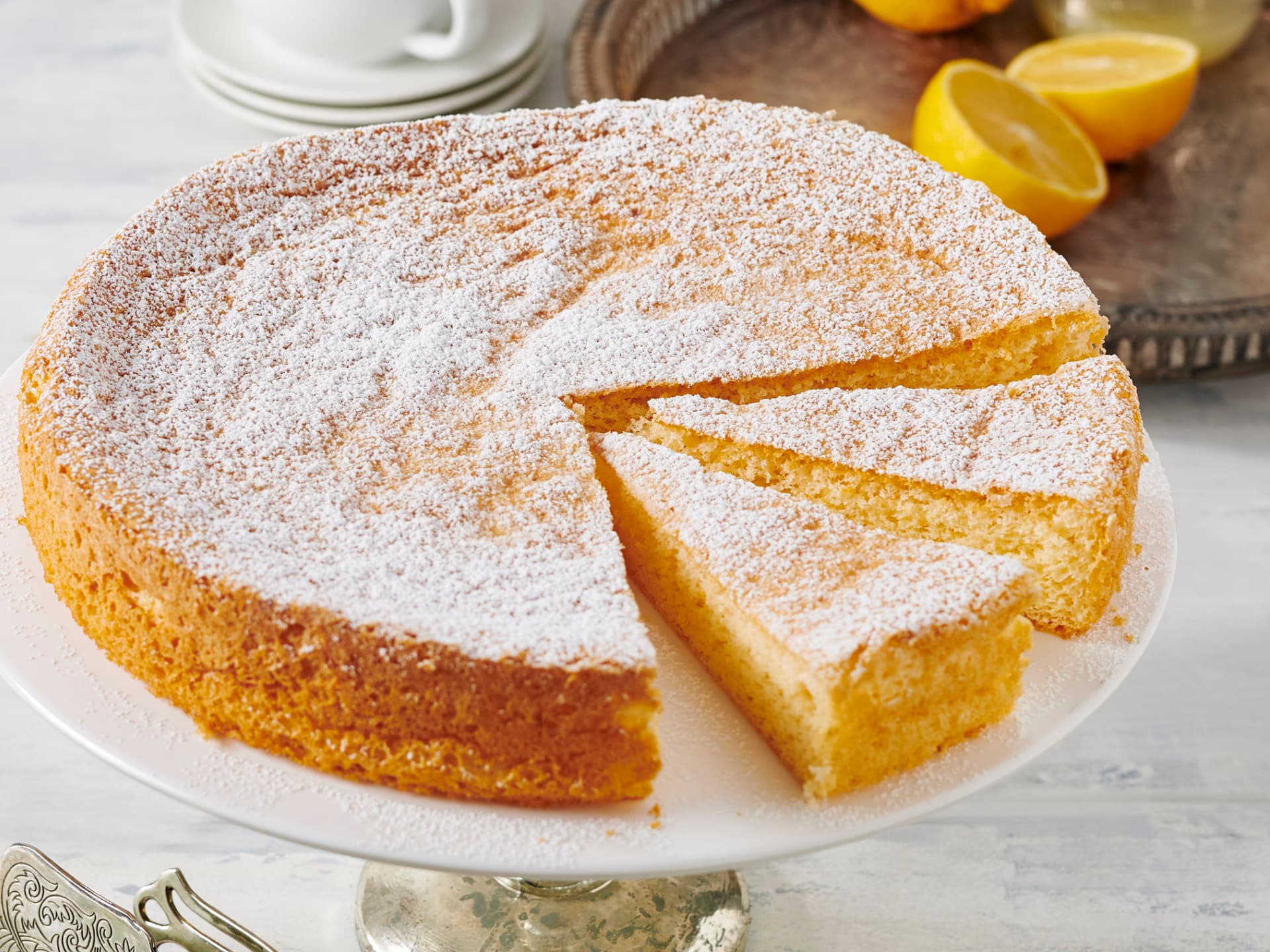 Protein-Zitronenkuchen