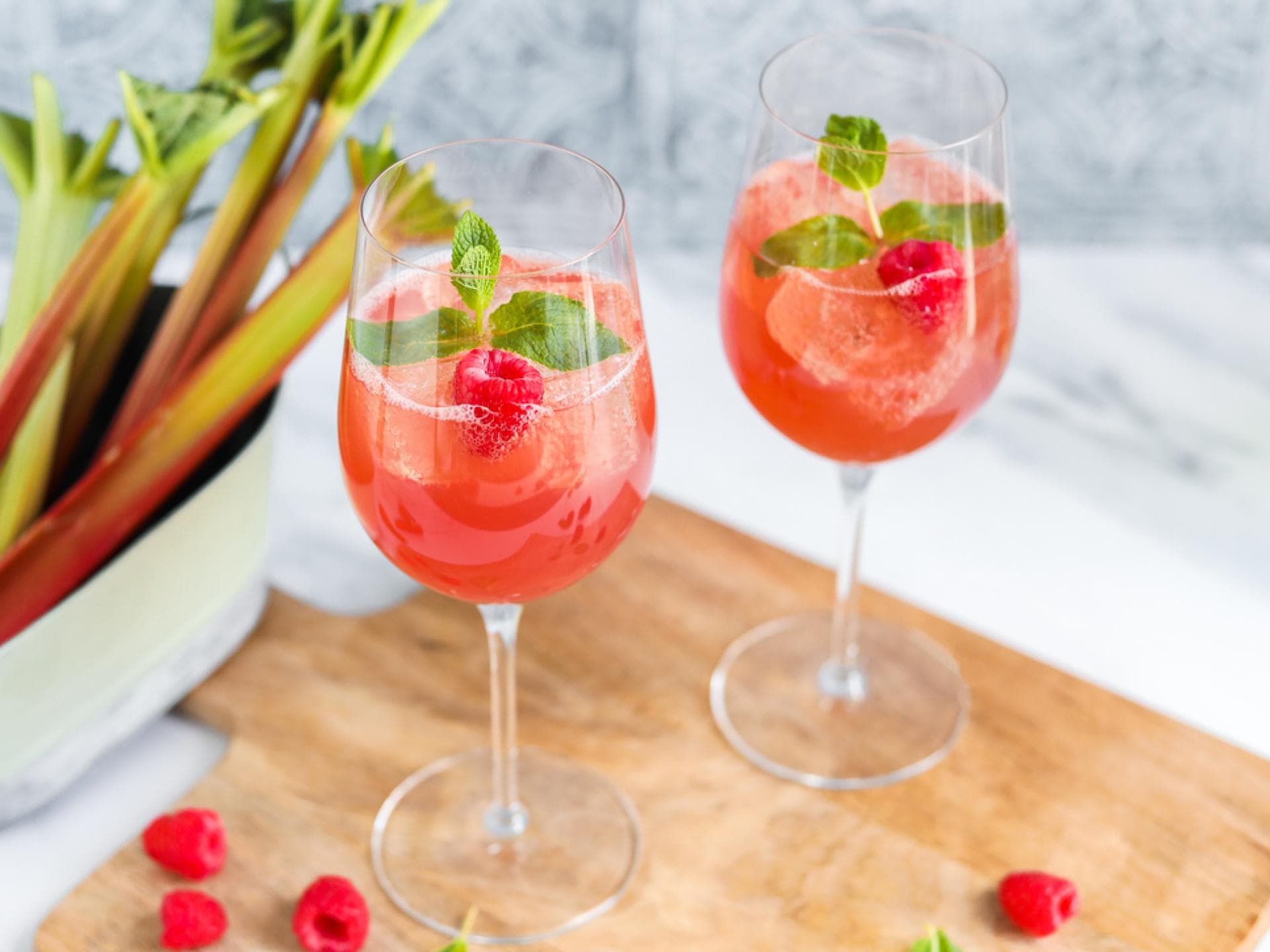 Rhabarber-Spritz