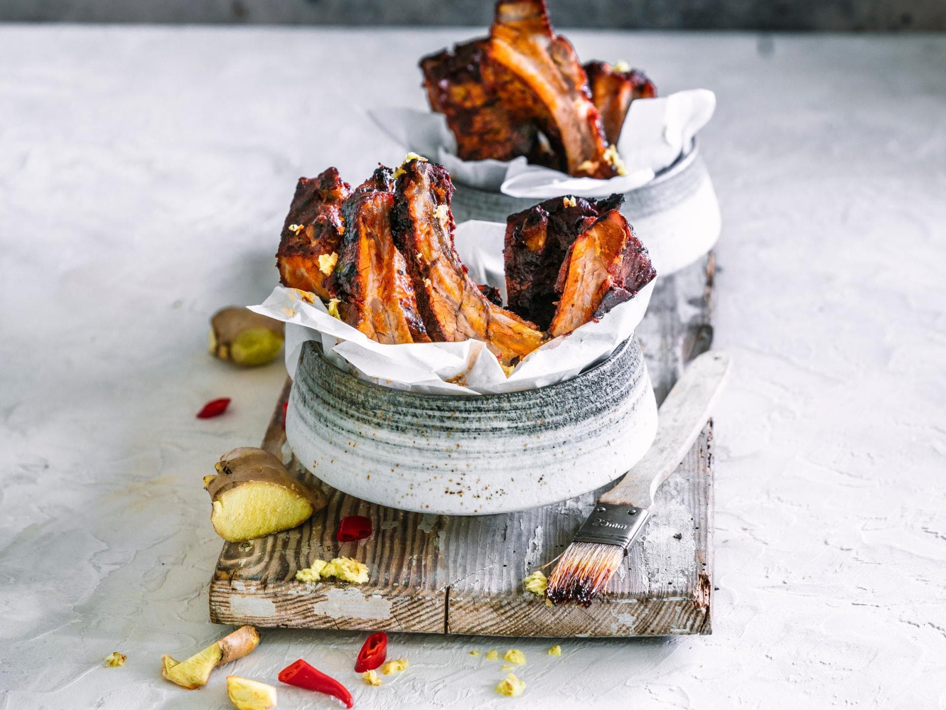 Scharfe Spareribs 