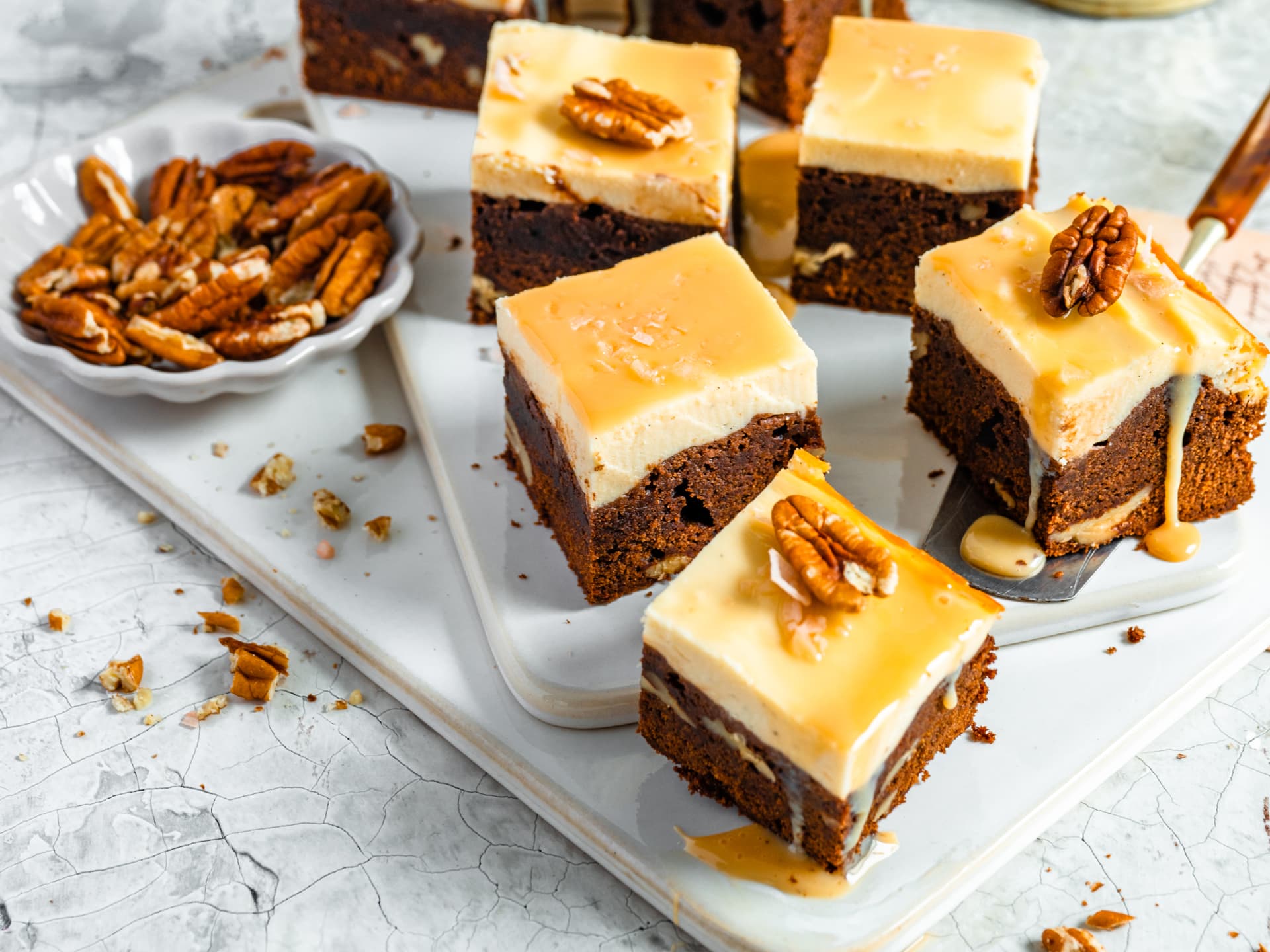 Cheesecake-Brownies