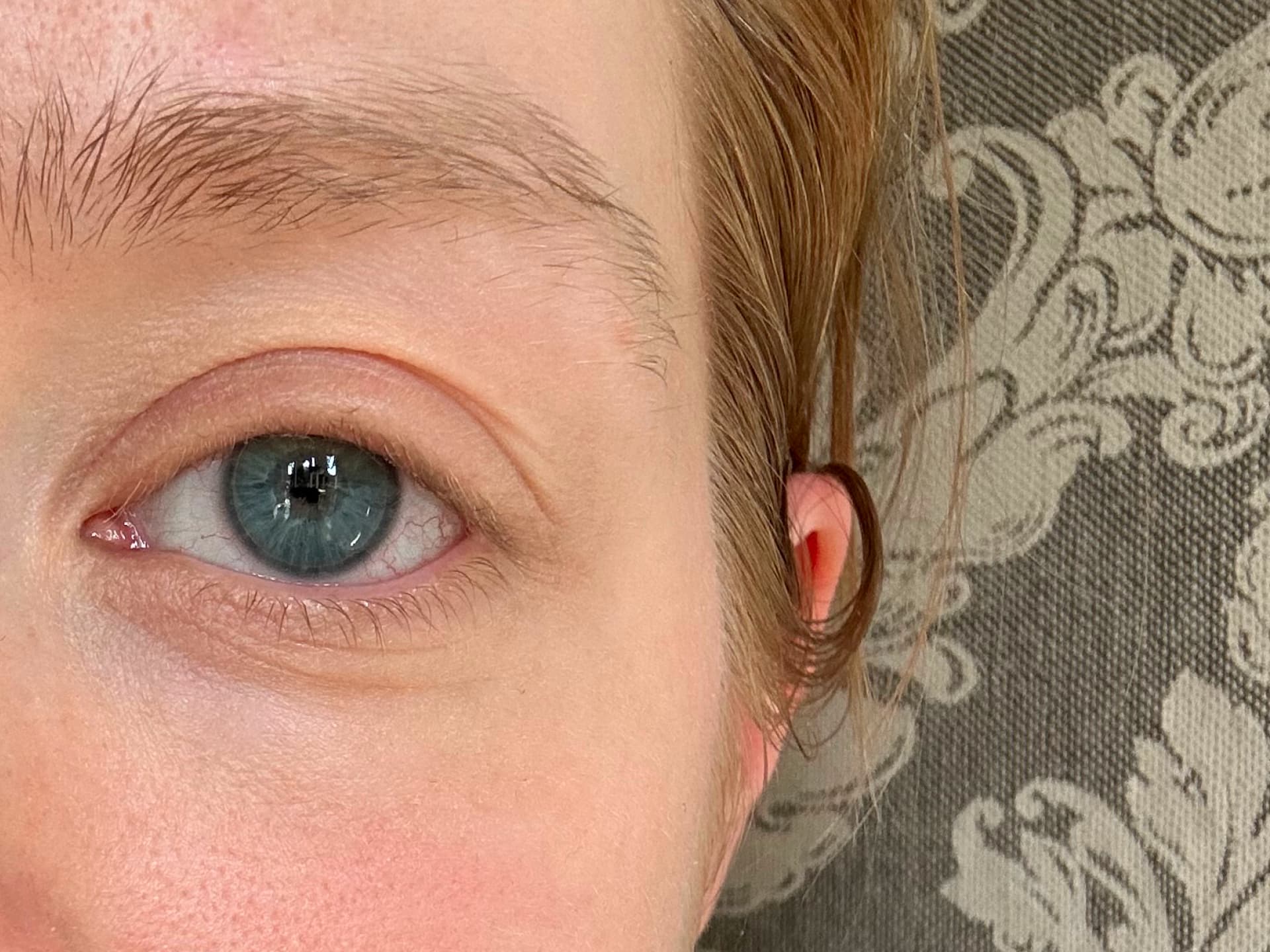 Getönte Augencreme Test - Mein Auge nach dem Auftragen vom Pure Eye Enhancer von Max Factor