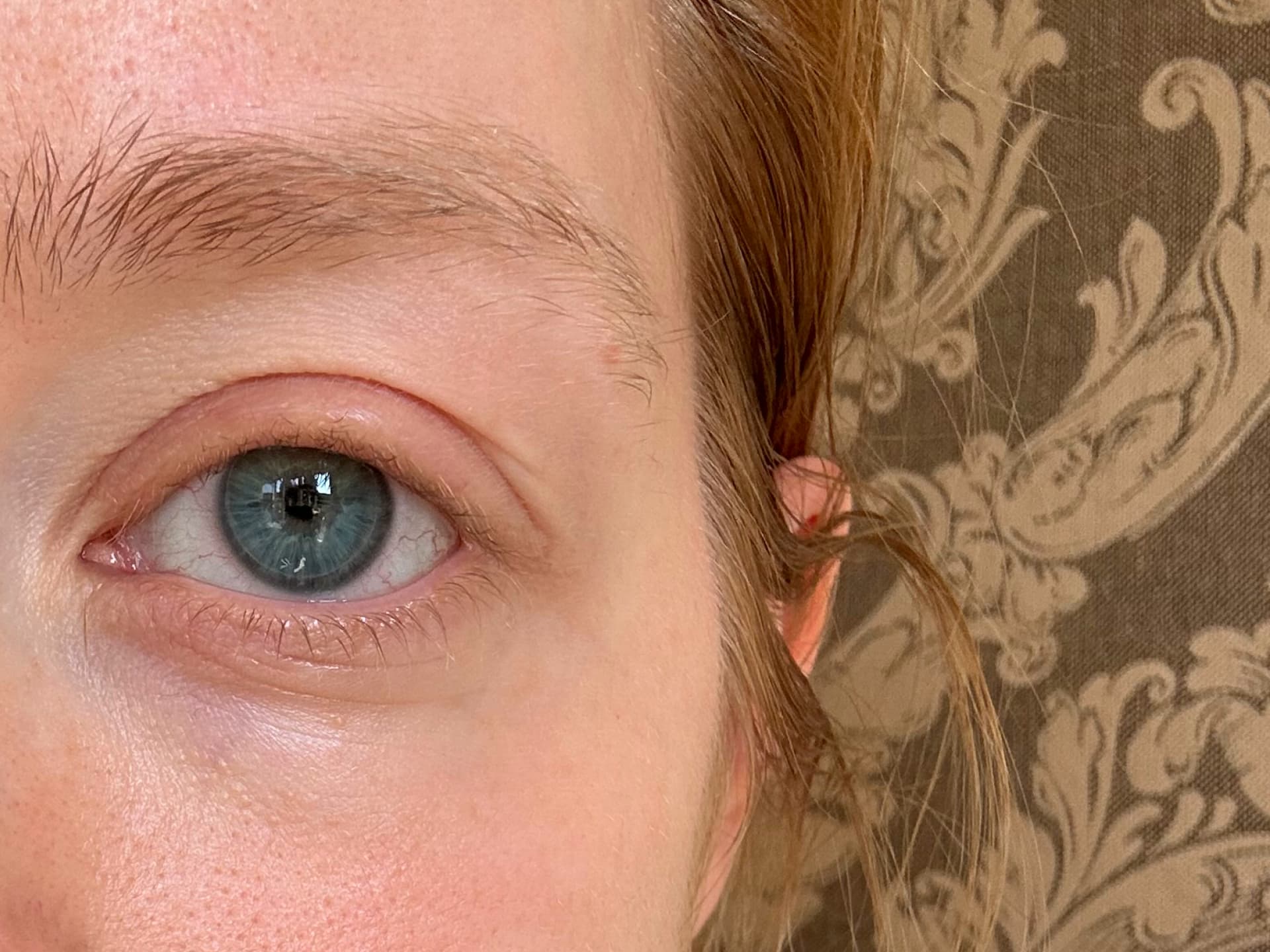 Getönte Augencreme Test - Mein Auge vor dem Auftragen vom Pure Eye Enhancer von Max Factor