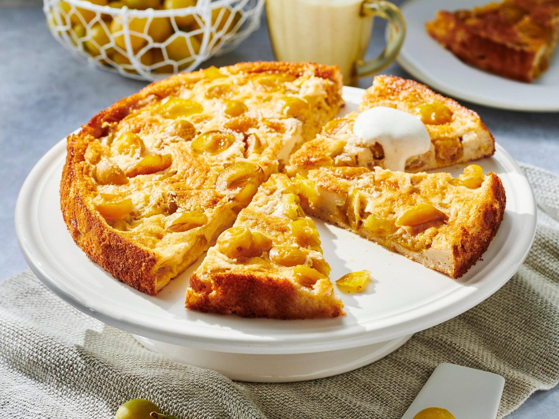 Mirabellen-Vollkorn-Kuchen Mirabellen-Vollkorn-Kuchen