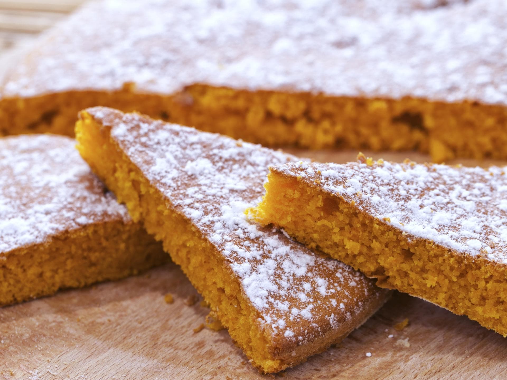 Kalorienarmer Möhrenkuchen 