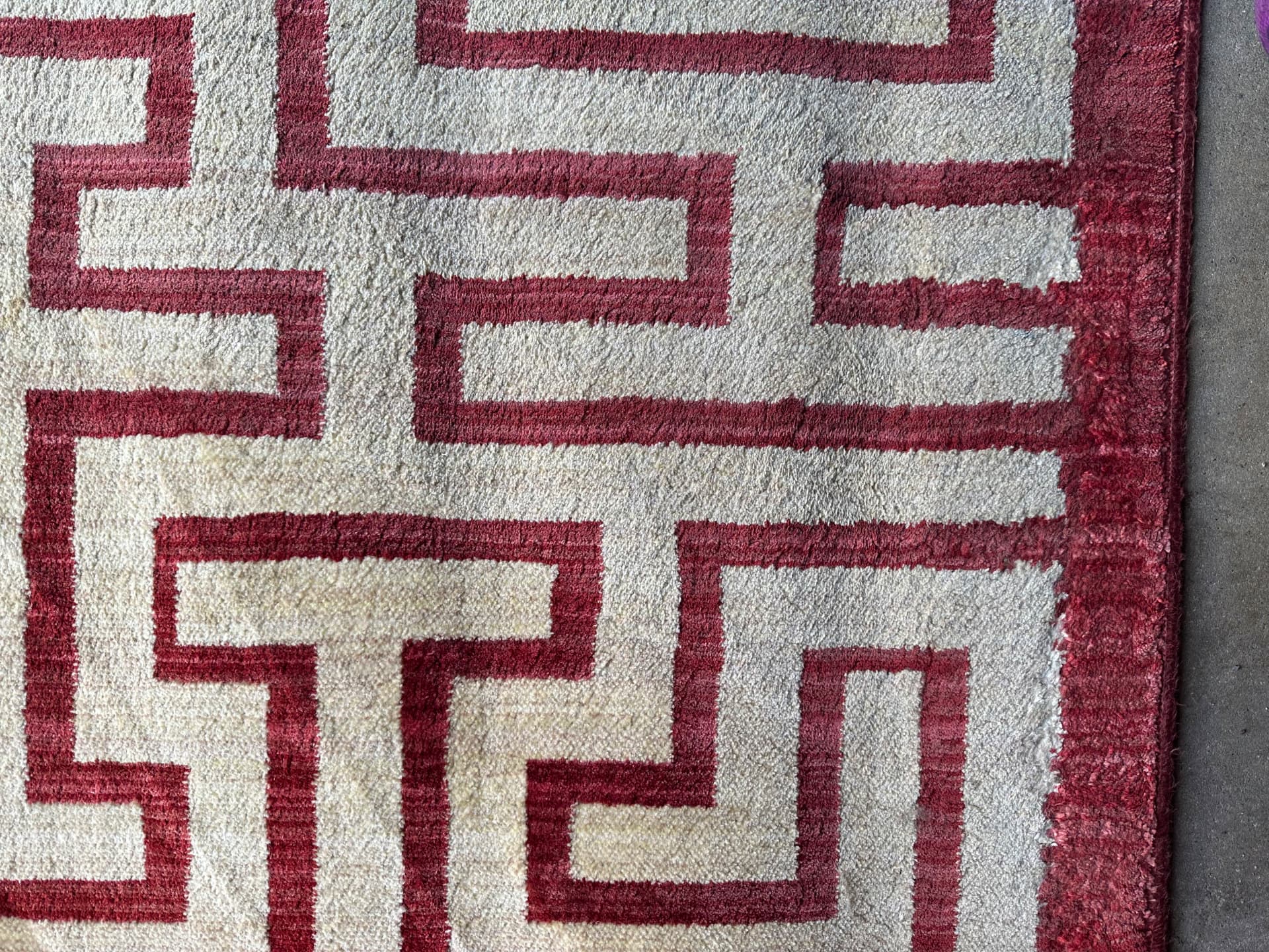 Teppichreiniger-Gerät Testsieger - mein Teppich vorher und nachher