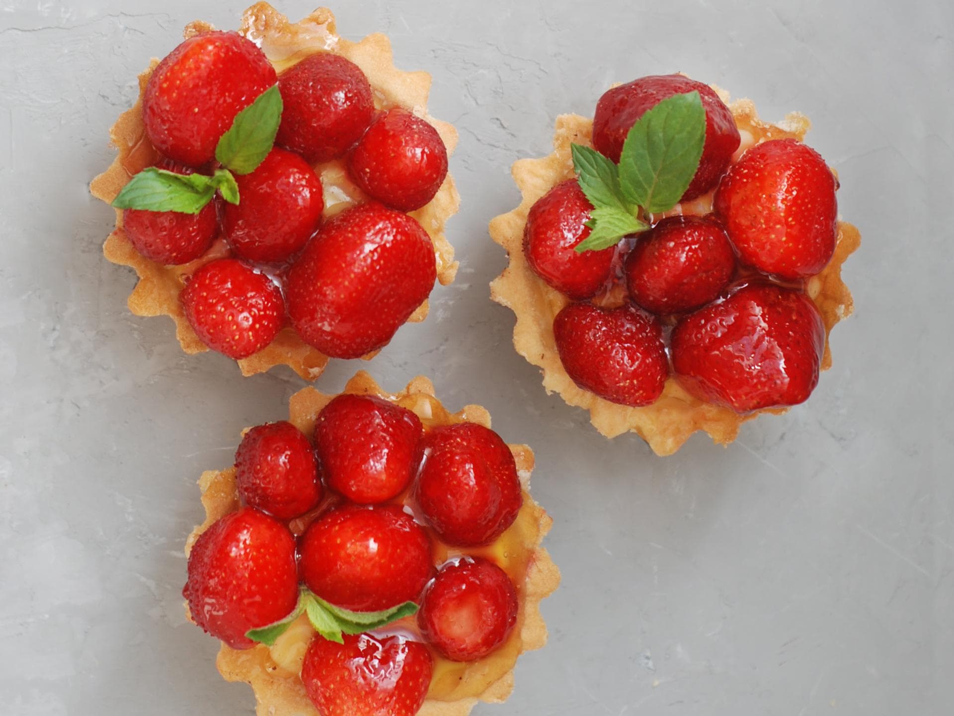 Erdbeer-Tartelettes Erdbeer-Tartelettes