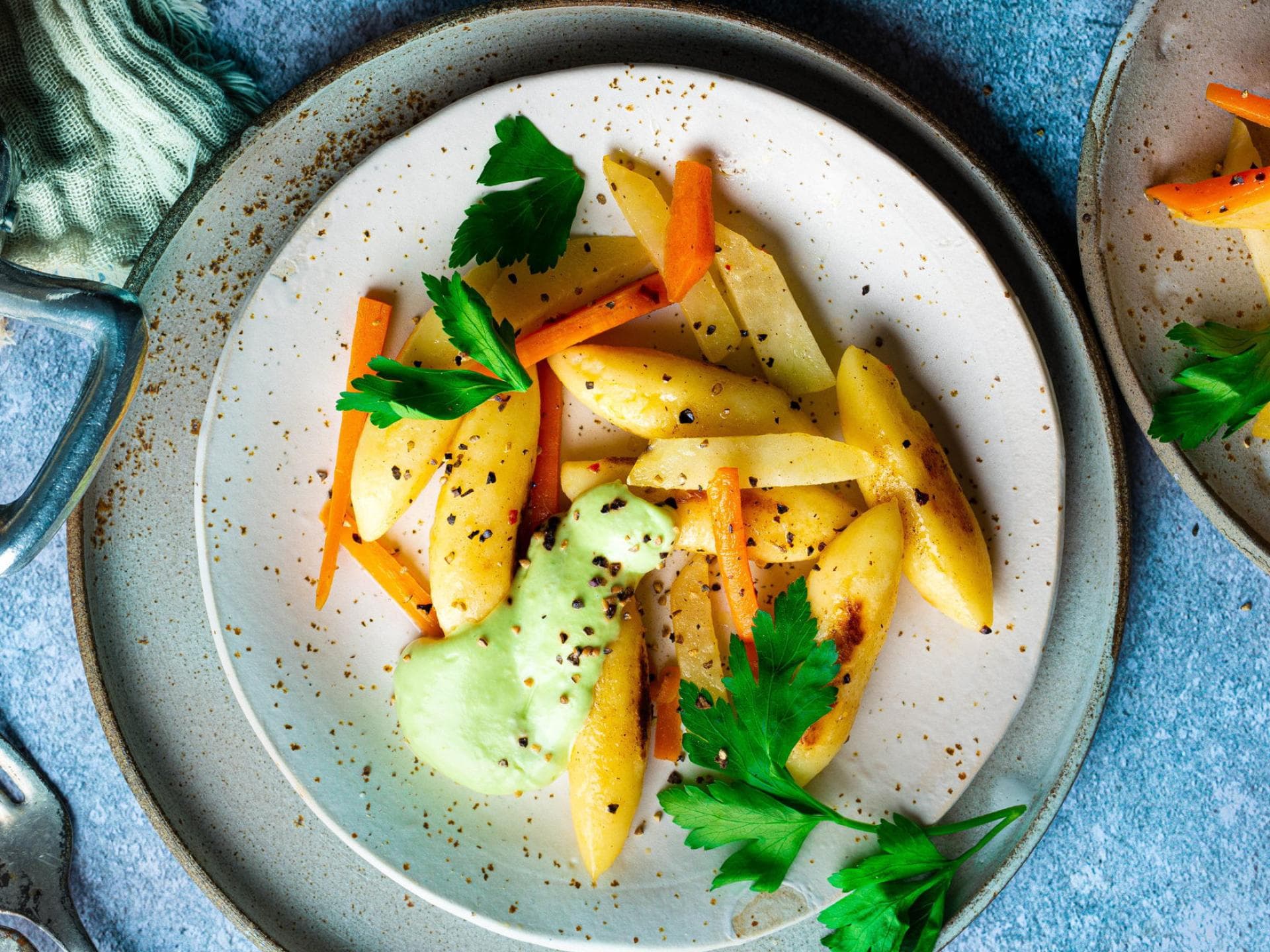 Kohlrabi-Möhren-Schupfnudelpfanne 