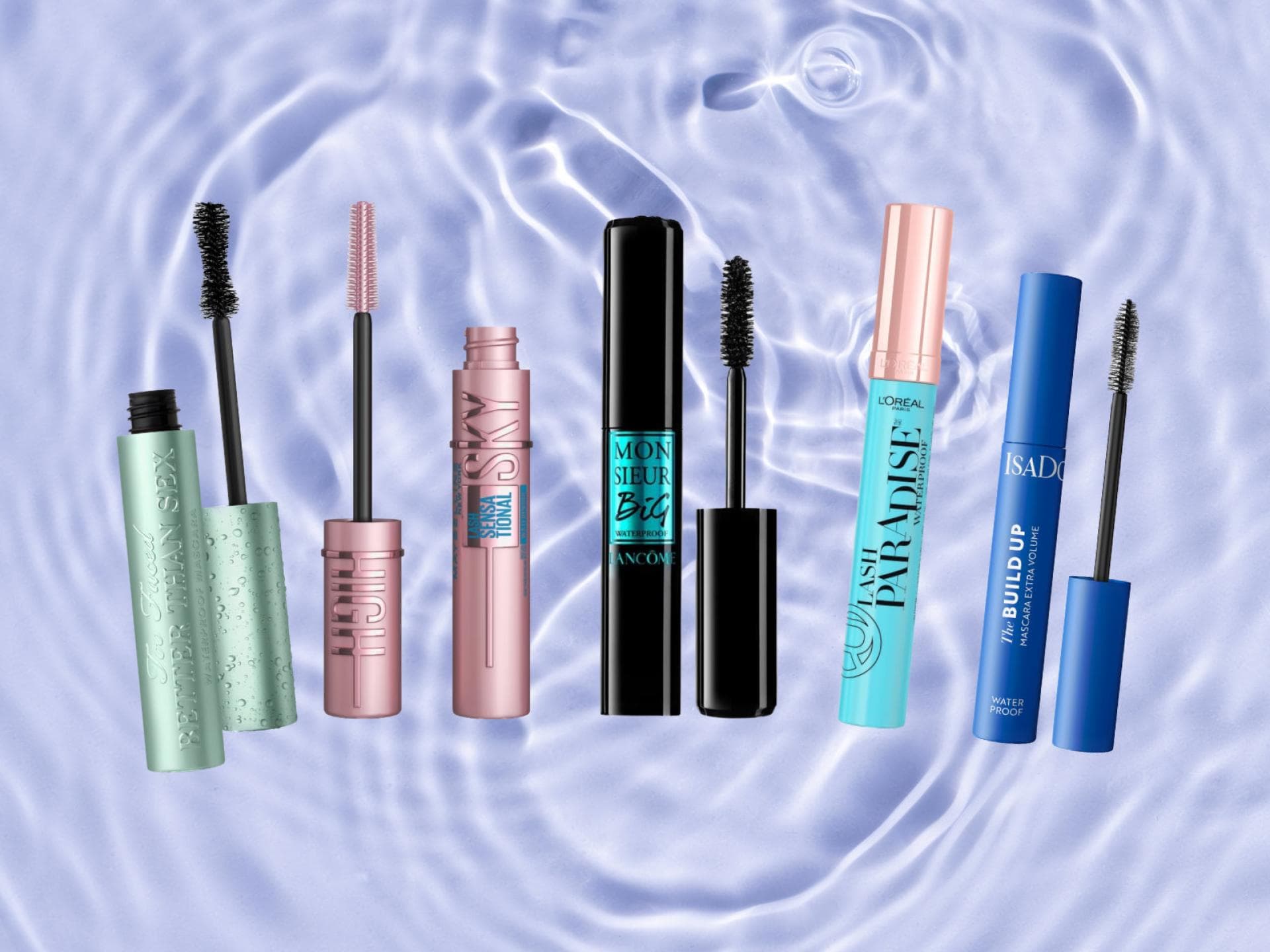Mascara, die nicht verschmiert 