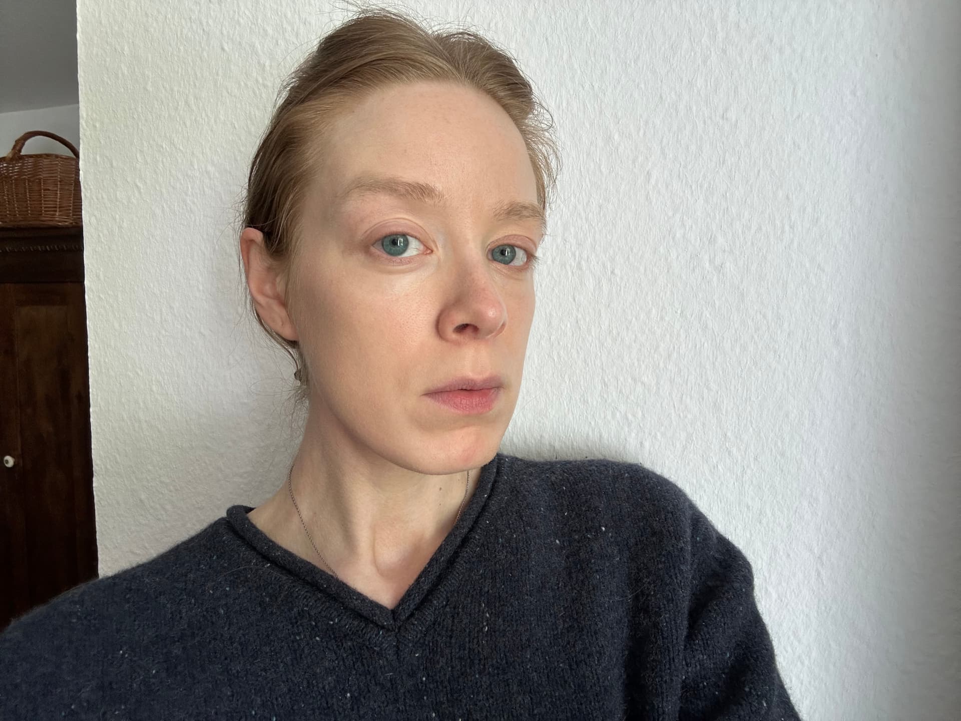 Getönte Sonnencreme Gesicht Test - Anthelios Invisible Fluid von La Roche-Posay nacher
