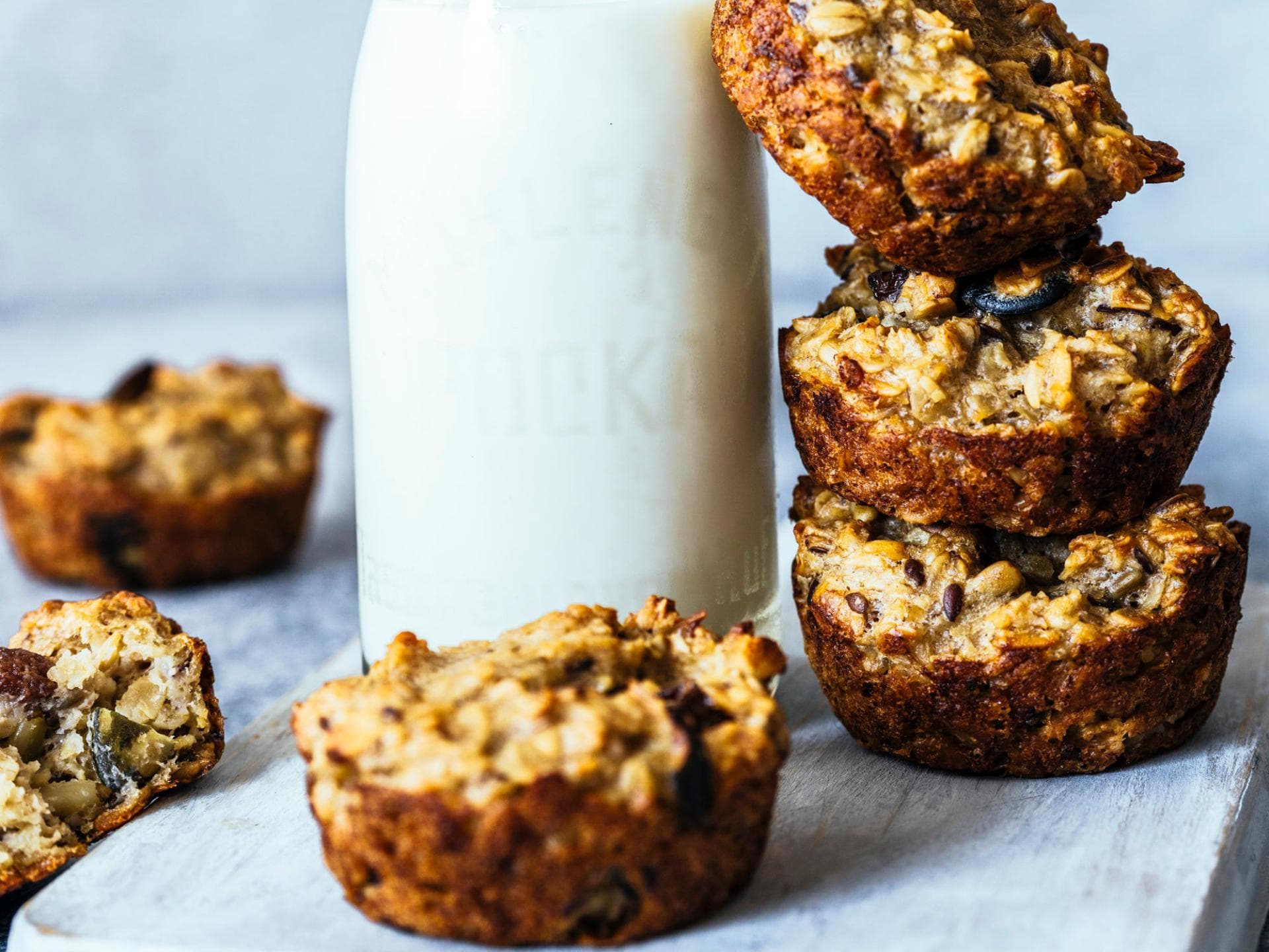 Haferflocken-Muffins 