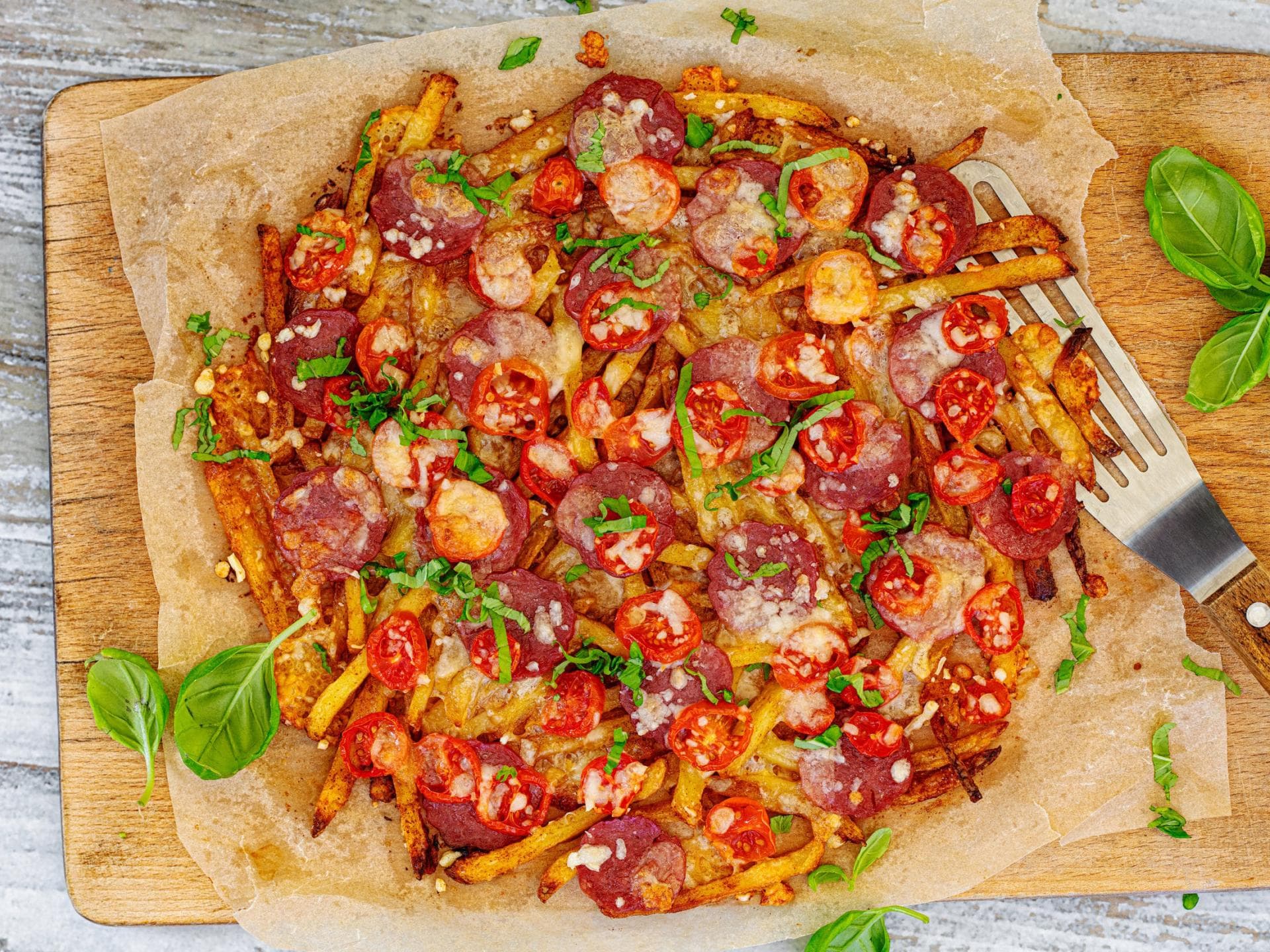 Pommes-Pizza