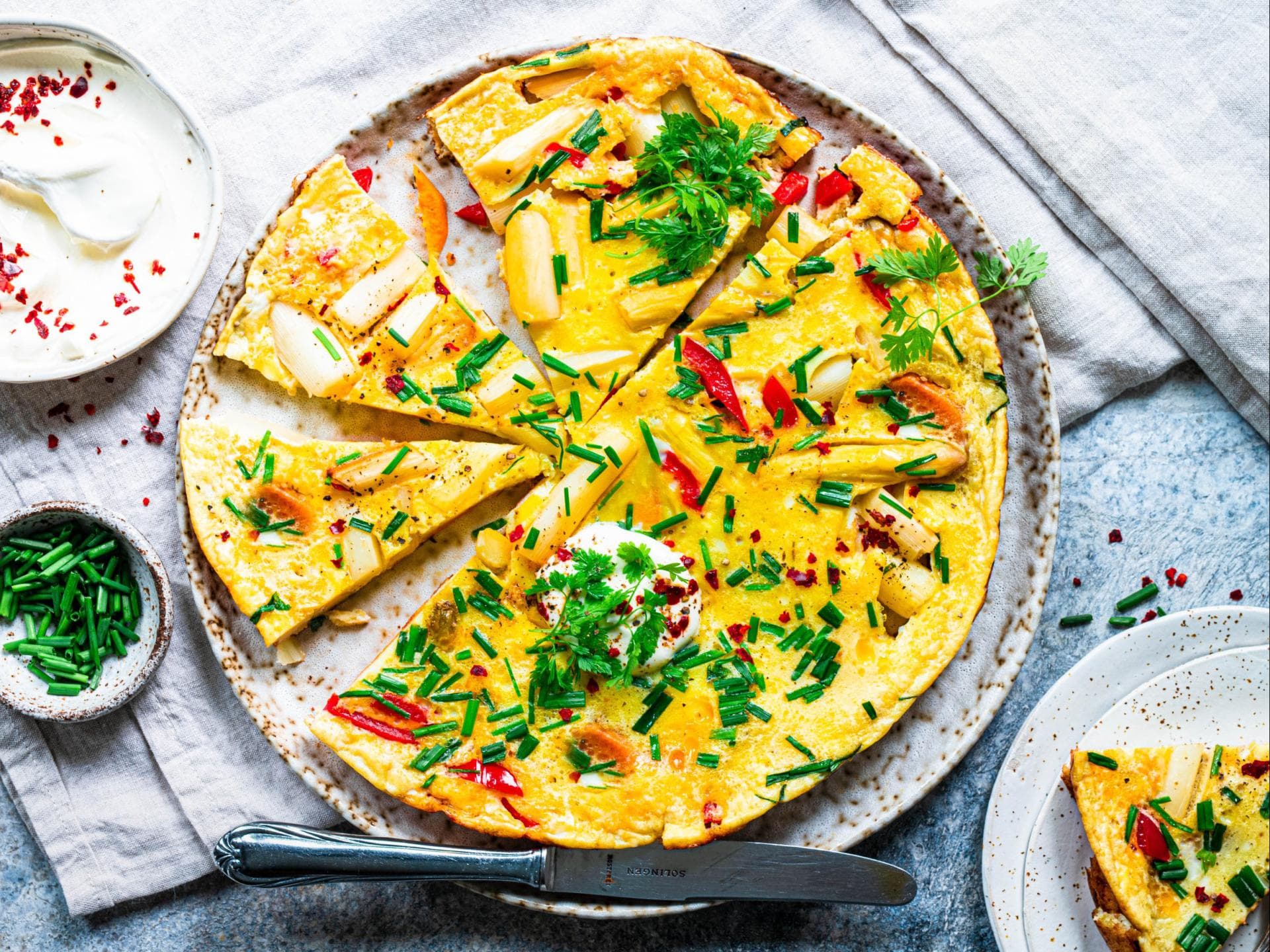 Süßkartoffel-Tortilla 