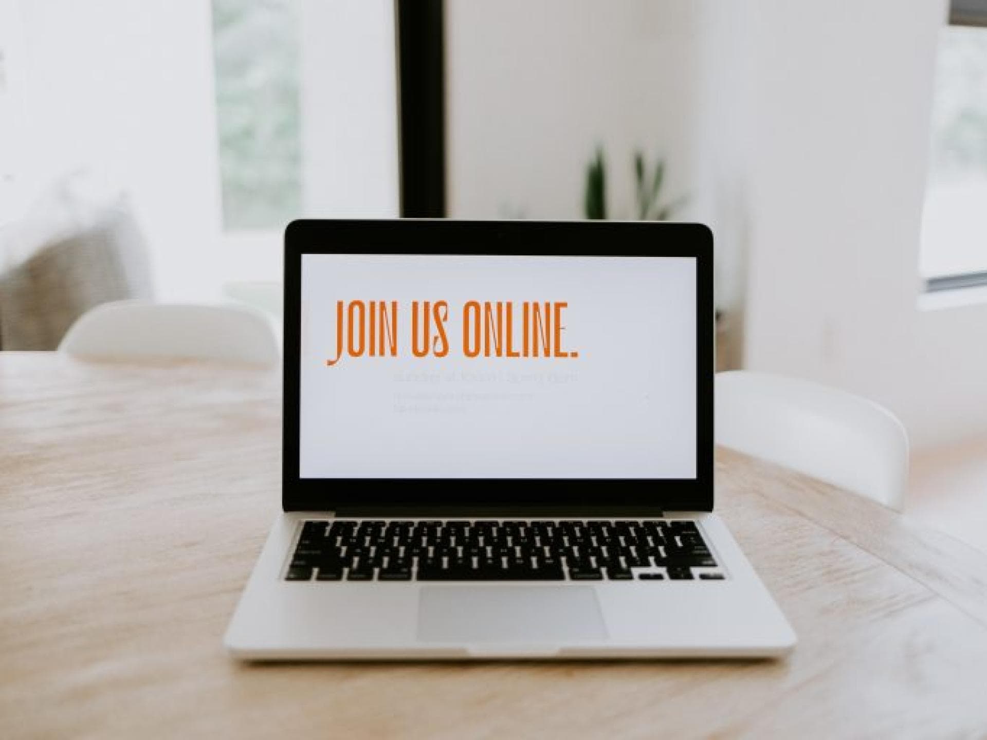 Join us online Join us online