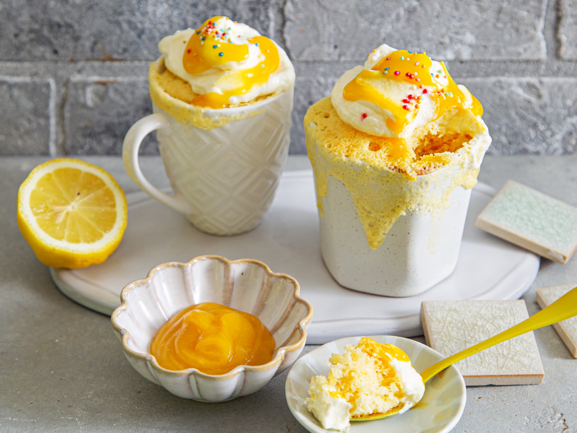 Zitronen-Tassenkuchen 