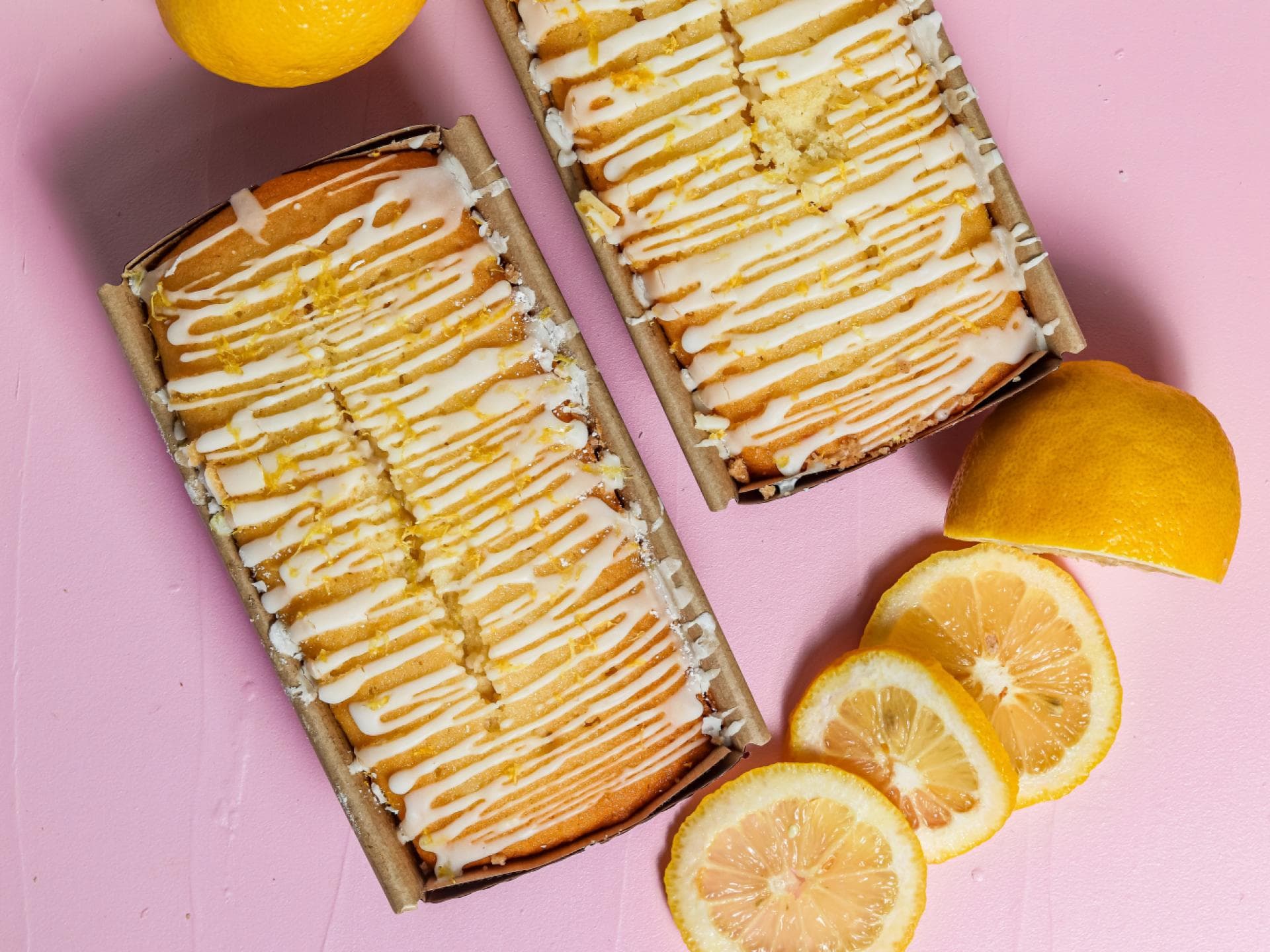 Zitronenkuchen aus der Kastenform