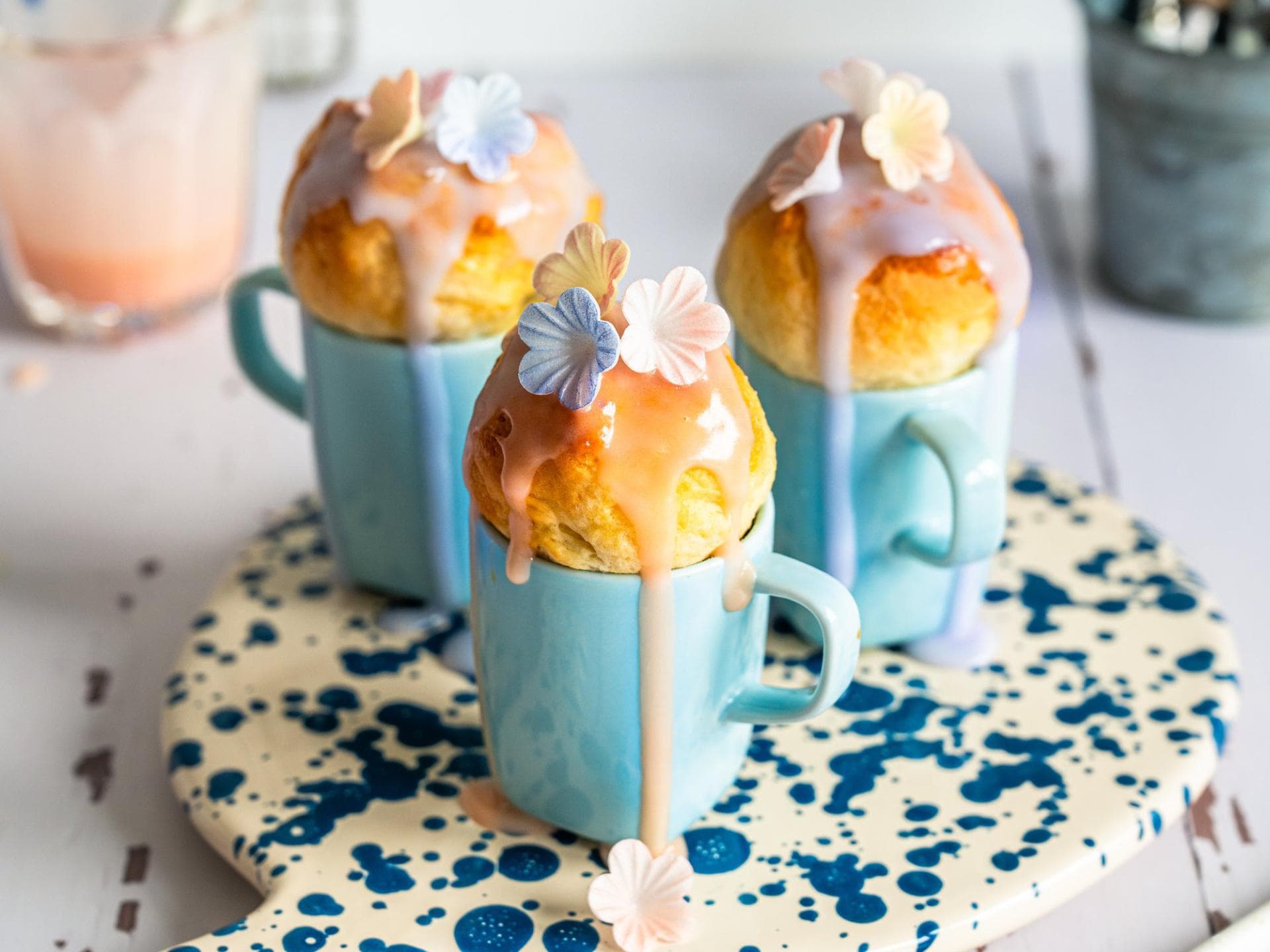 Hefe-Tassenkuchen Hefe-Tassenkuchen