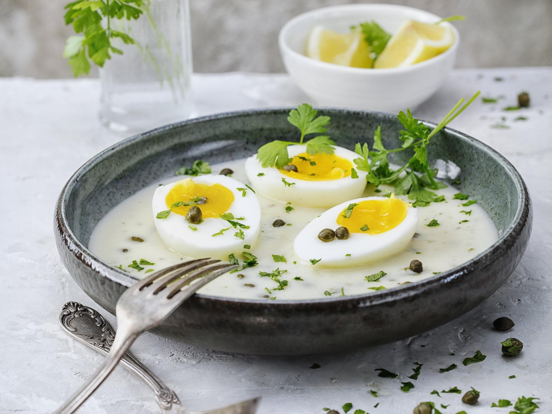 Eier nach Königsberger Art Eier nach Königsberger Art