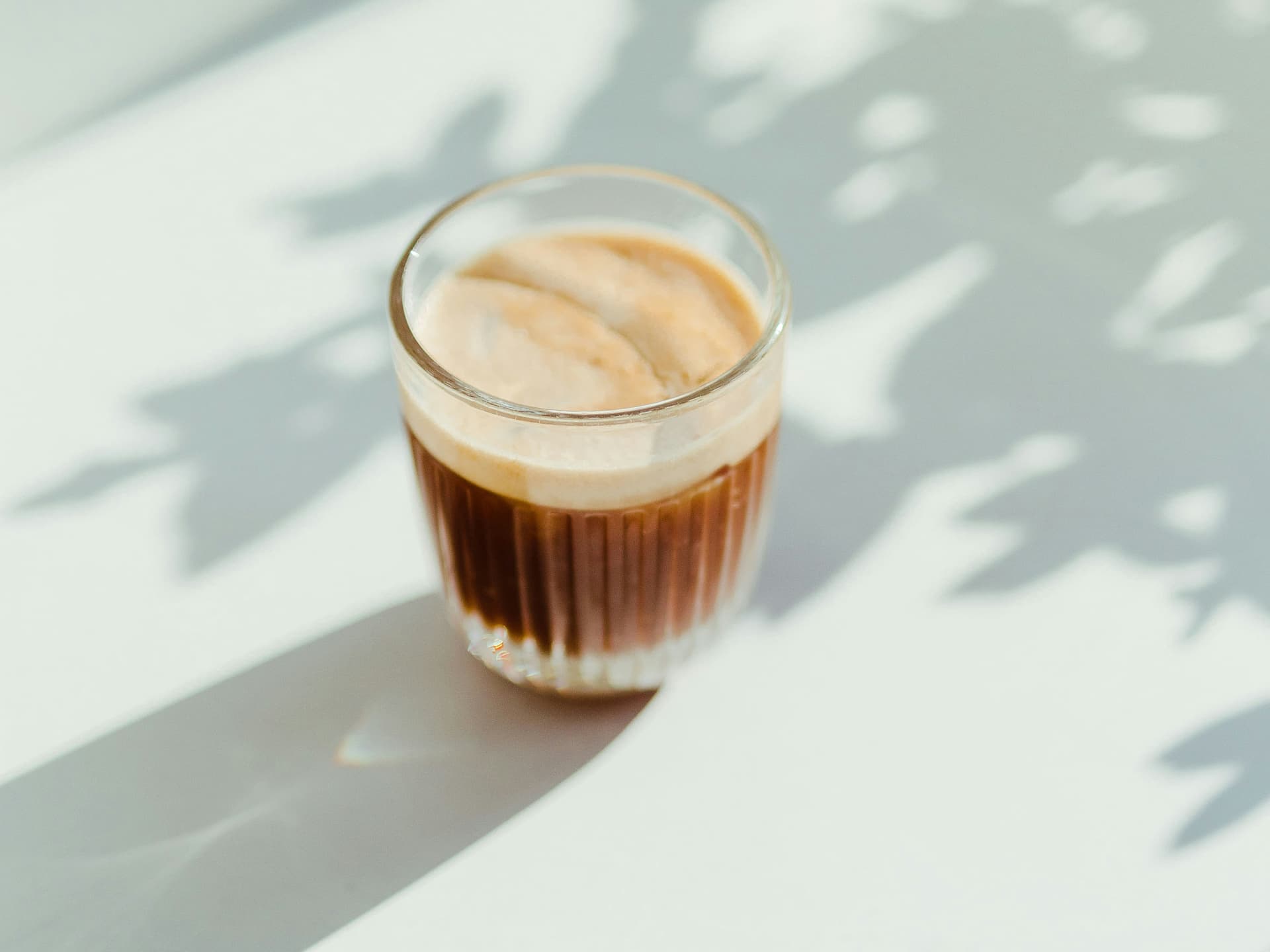 Eiskaffee ohne Eis