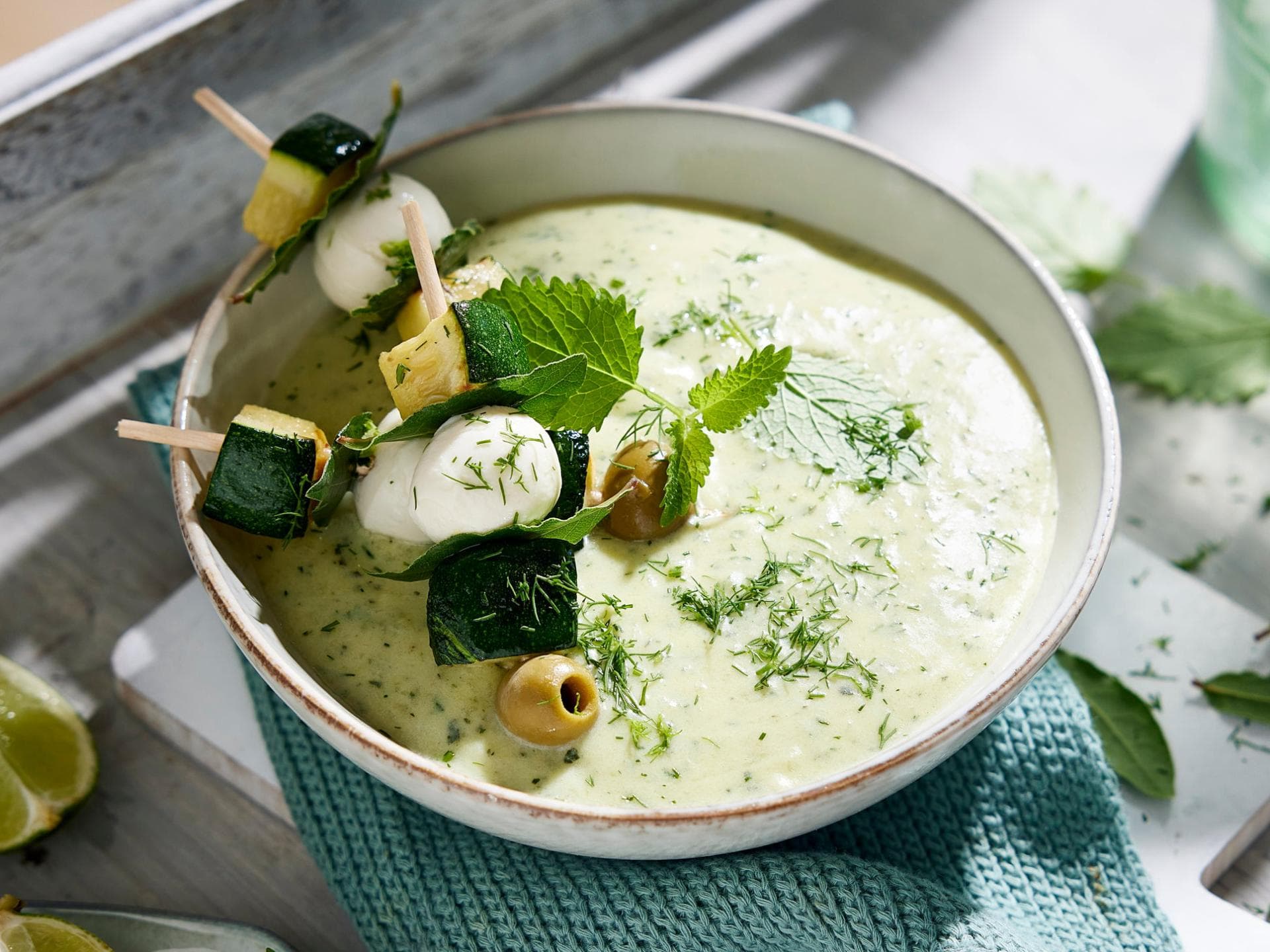 Zucchini-Suppe Zucchini-Suppe