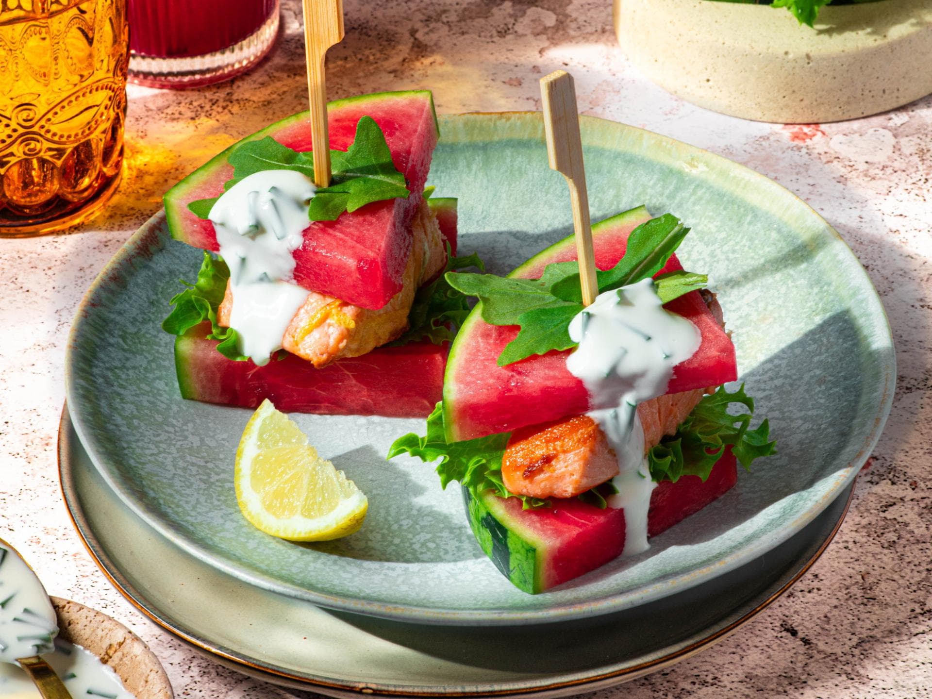 Wassermelonen-Burger 