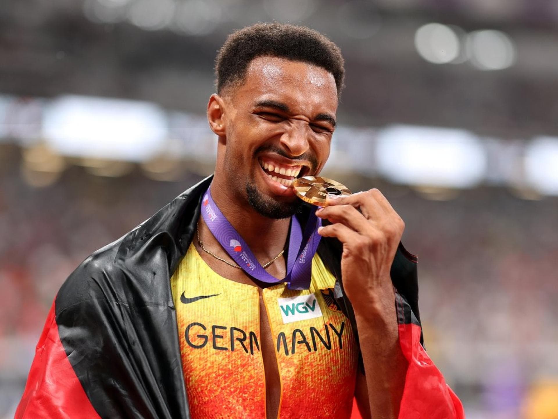 Leo Neugebauer holt die Goldmedaille