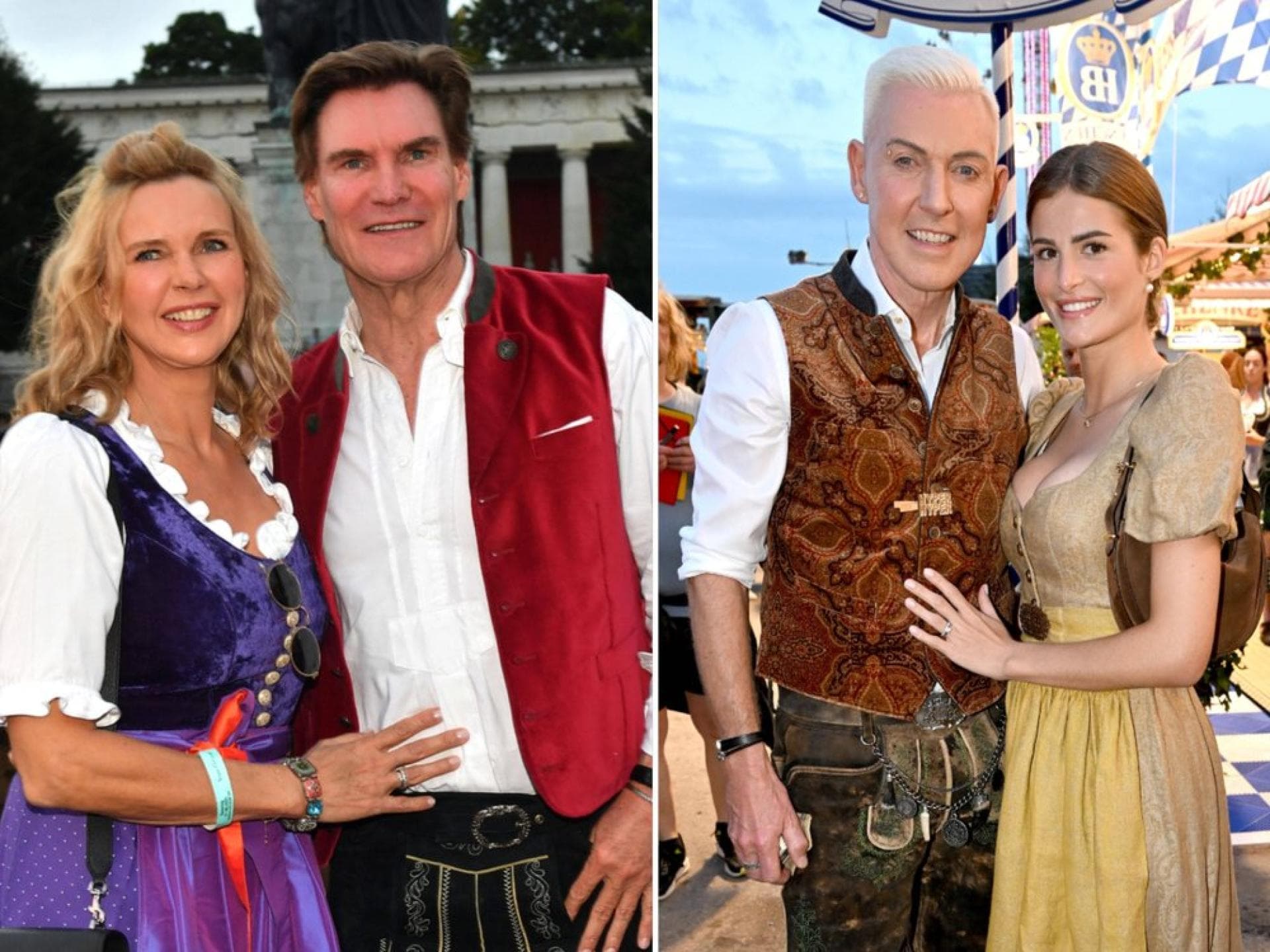 Pärchen auf dem Oktoberfest Pärchen auf dem Oktoberfest