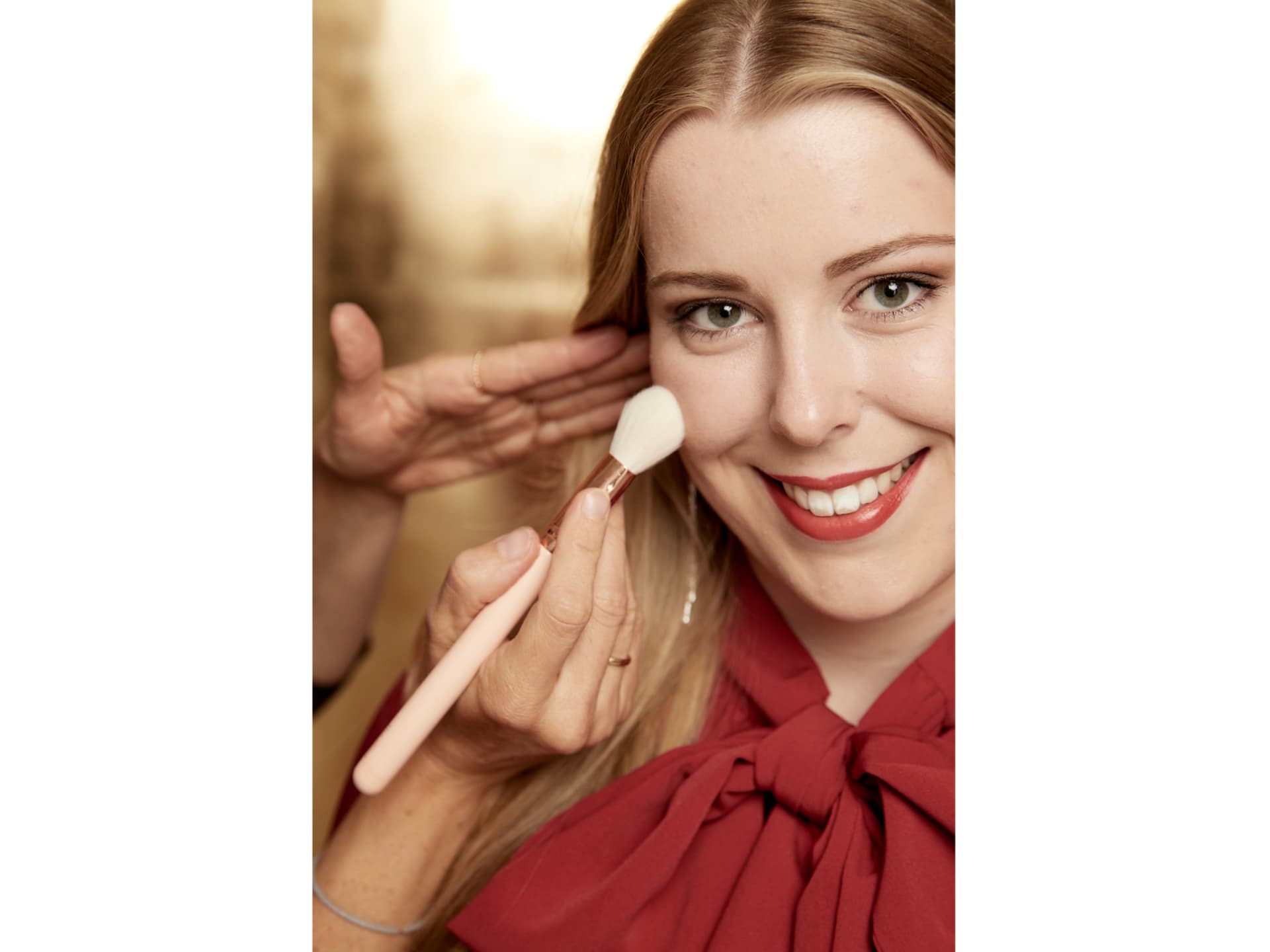 Vorher-Nachher-Umstyling mit Finola - Make-up