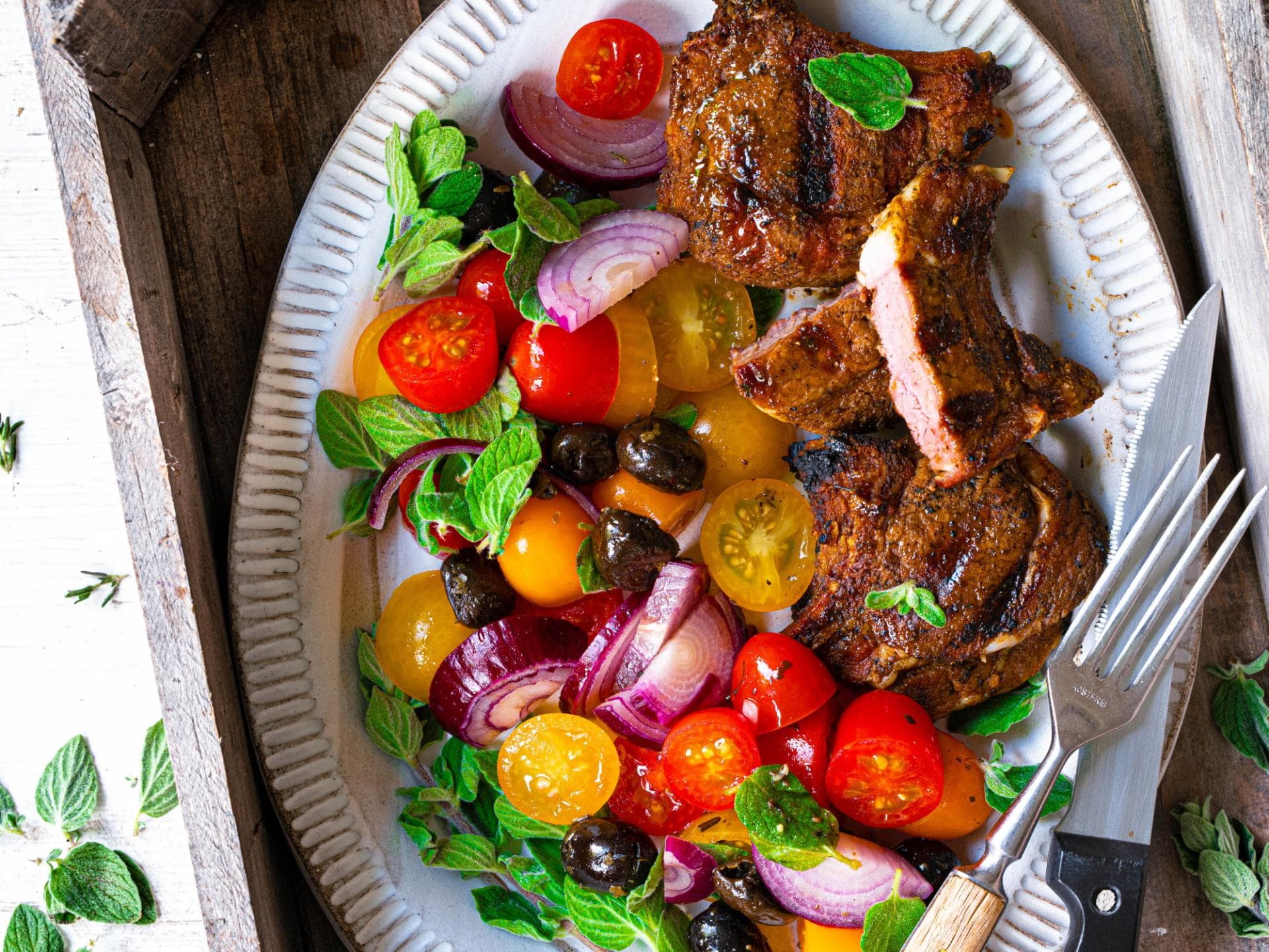 Chili-Lammkotelett Chili-Lammkotelett