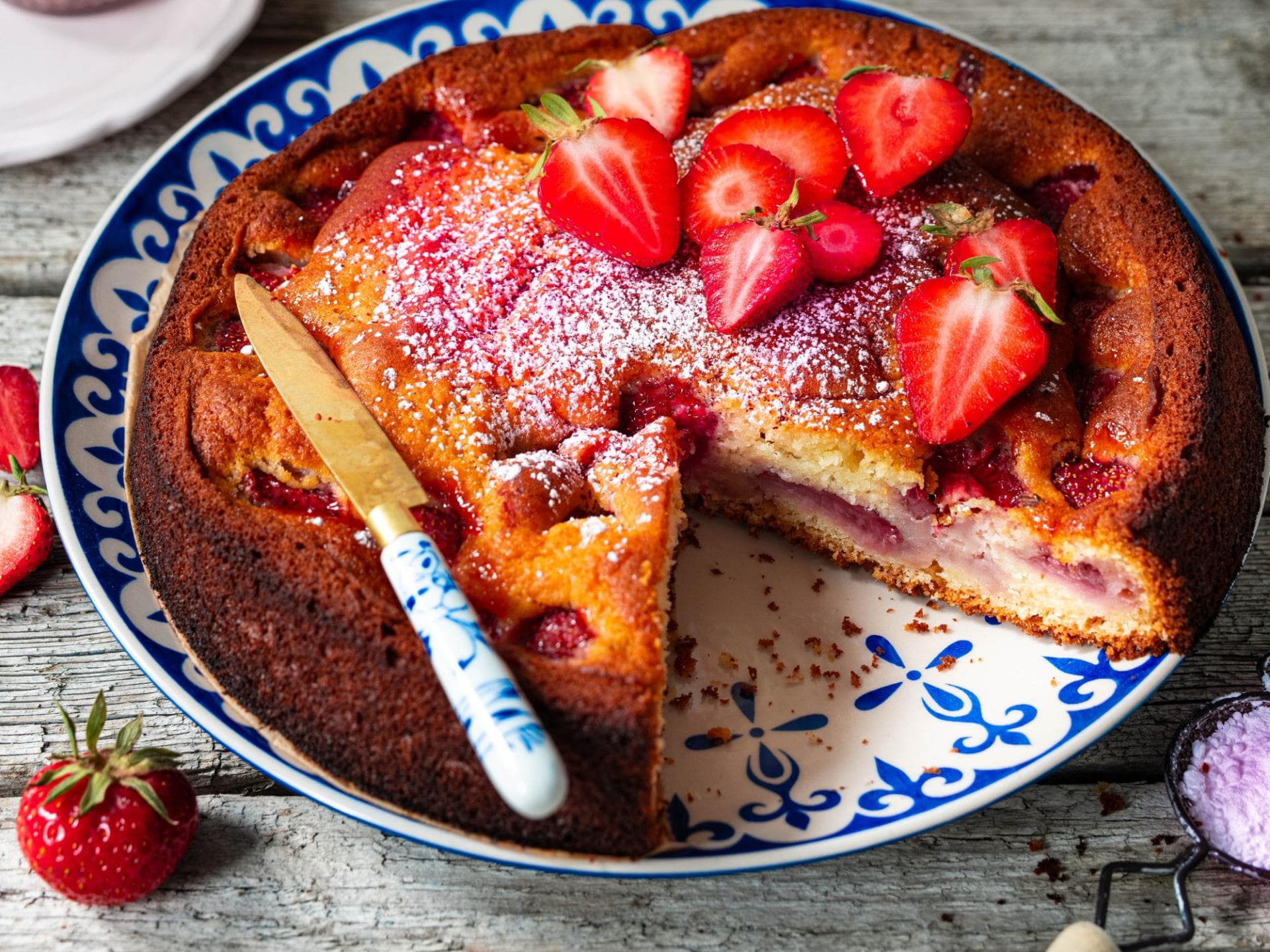 Erdbeer-Joghurt-Kuchen Erdbeer-Joghurt-Kuchen