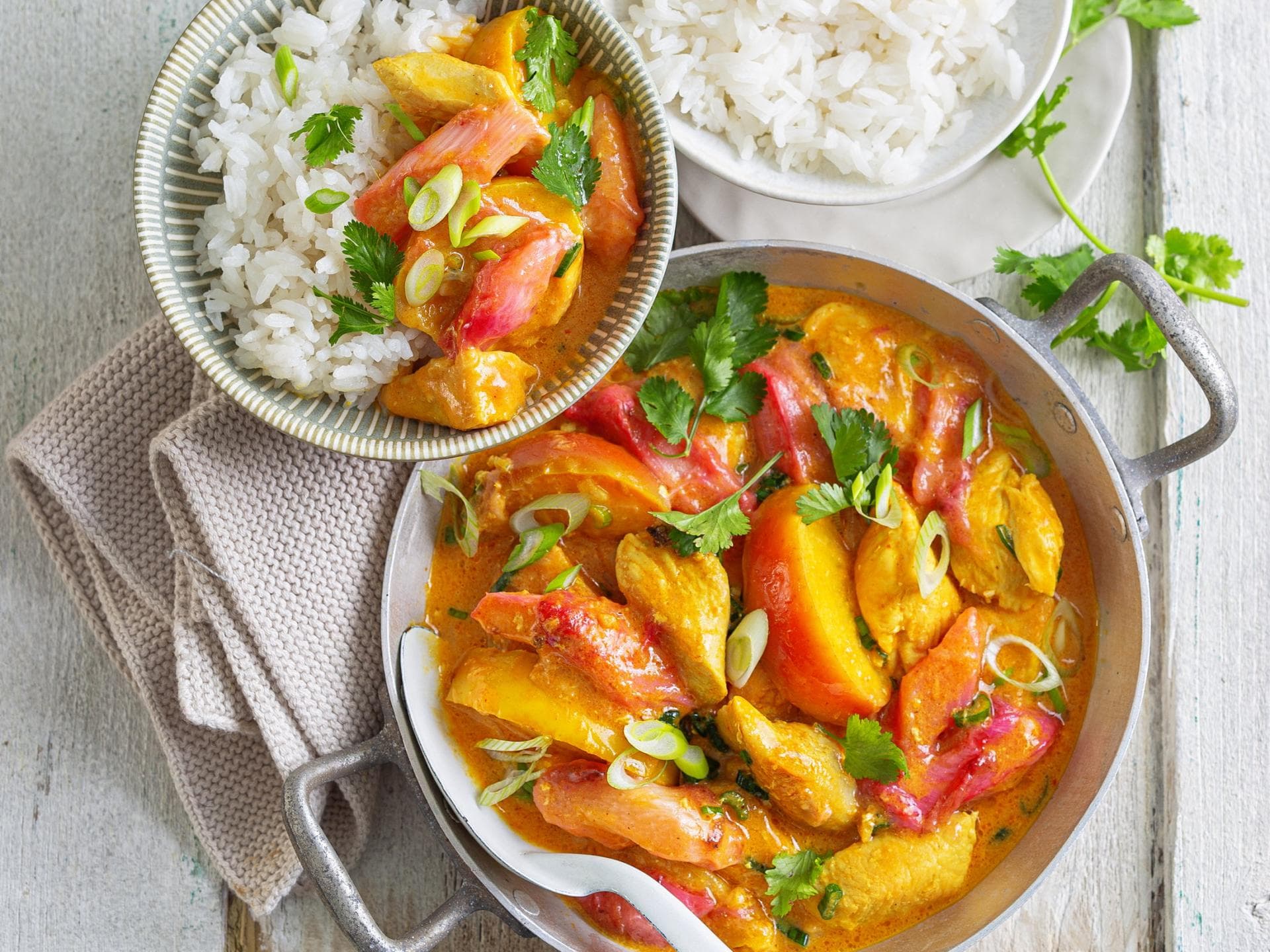 Rhabarber-Curry Rhabarber-Curry