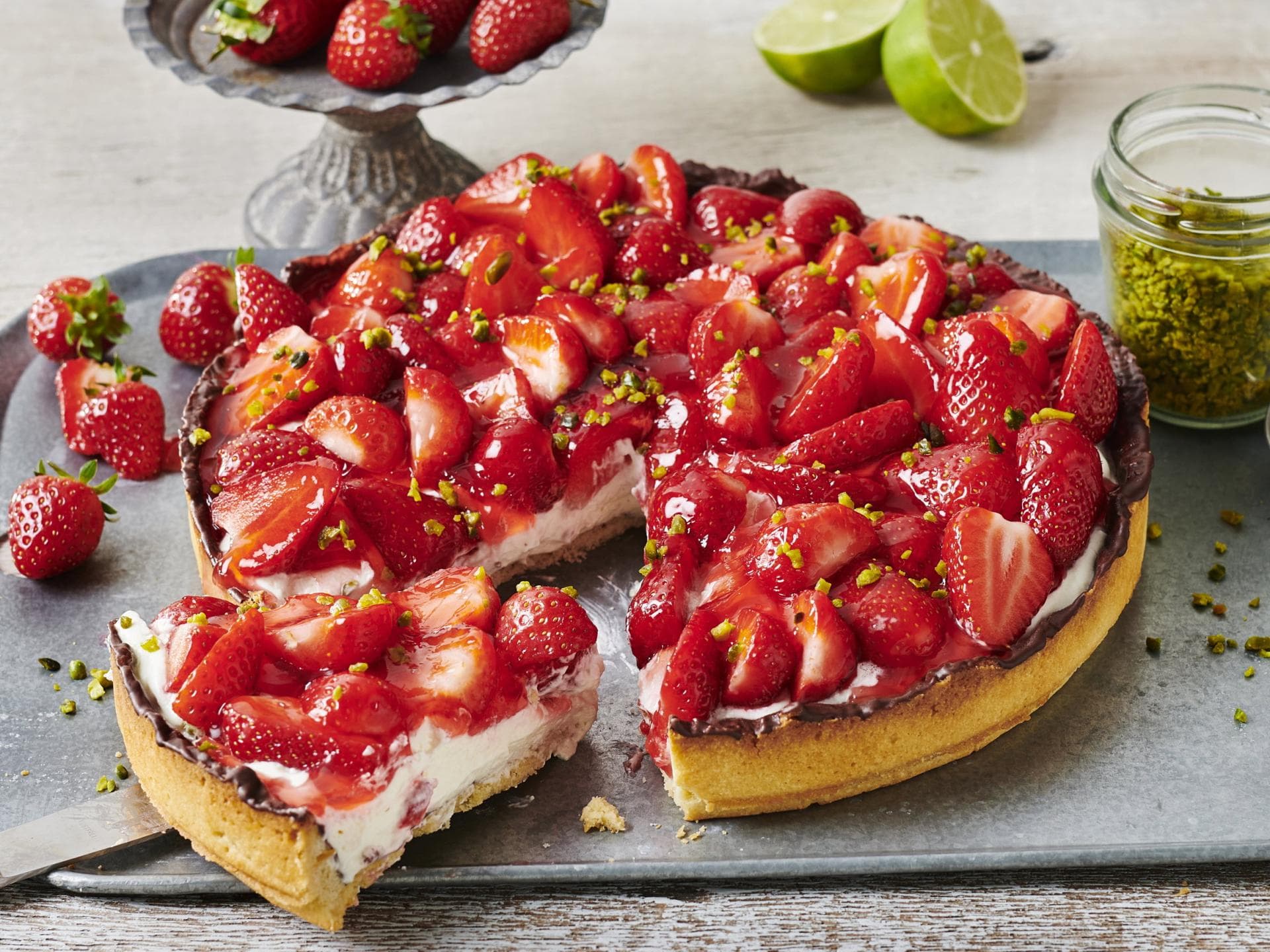 Erdbeer-Schmand-Torte Erdbeer-Schmand-Torte