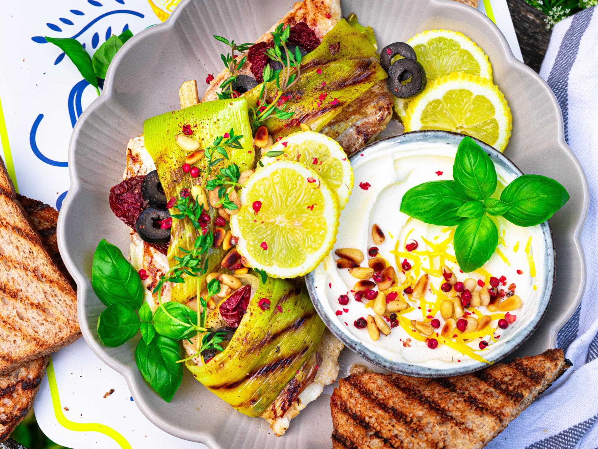 Kabeljau vom Grill Kabeljau vom Grill