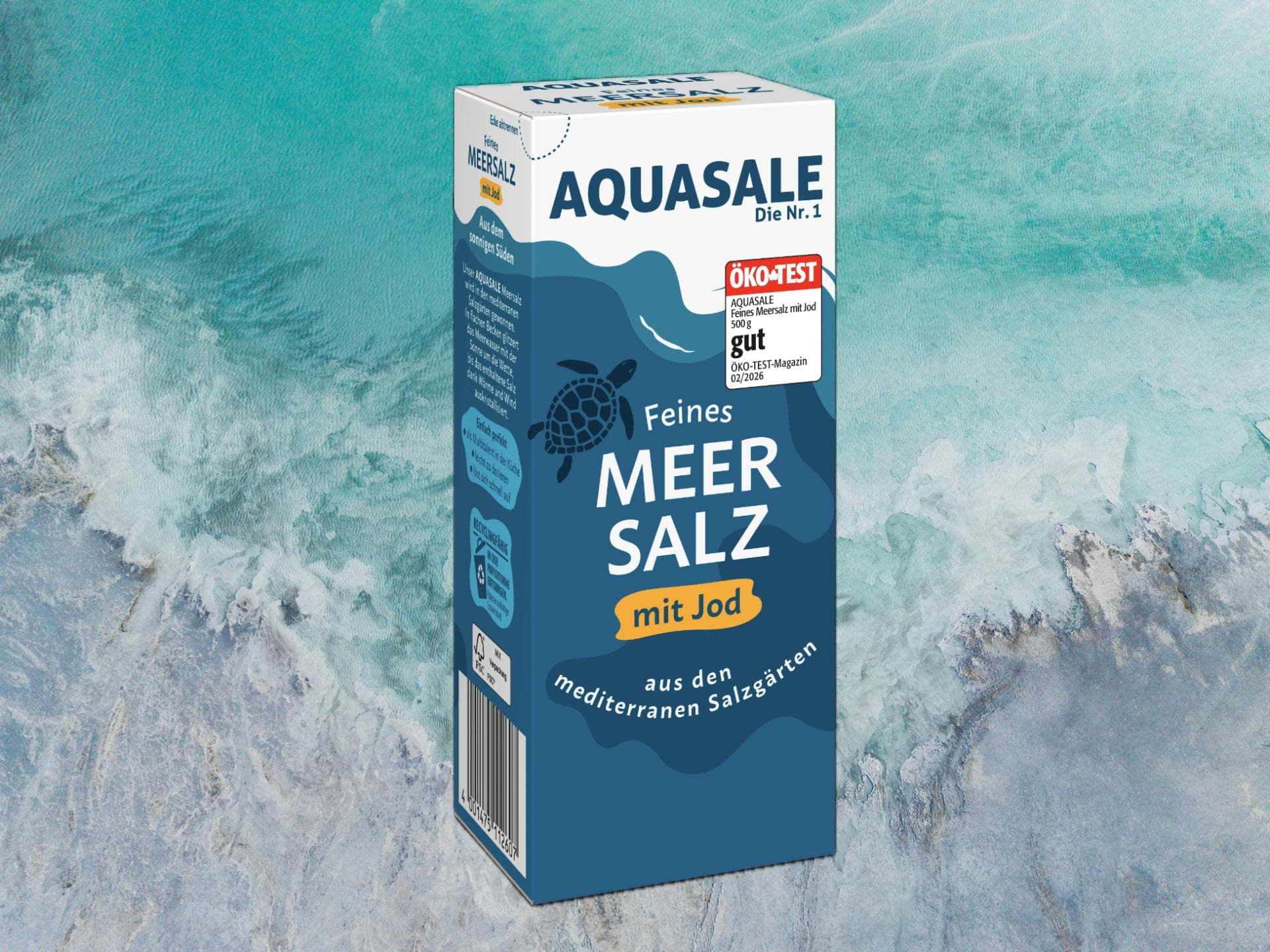 Feines Meersalz von Aquasale Feines Meersalz von Aquasale