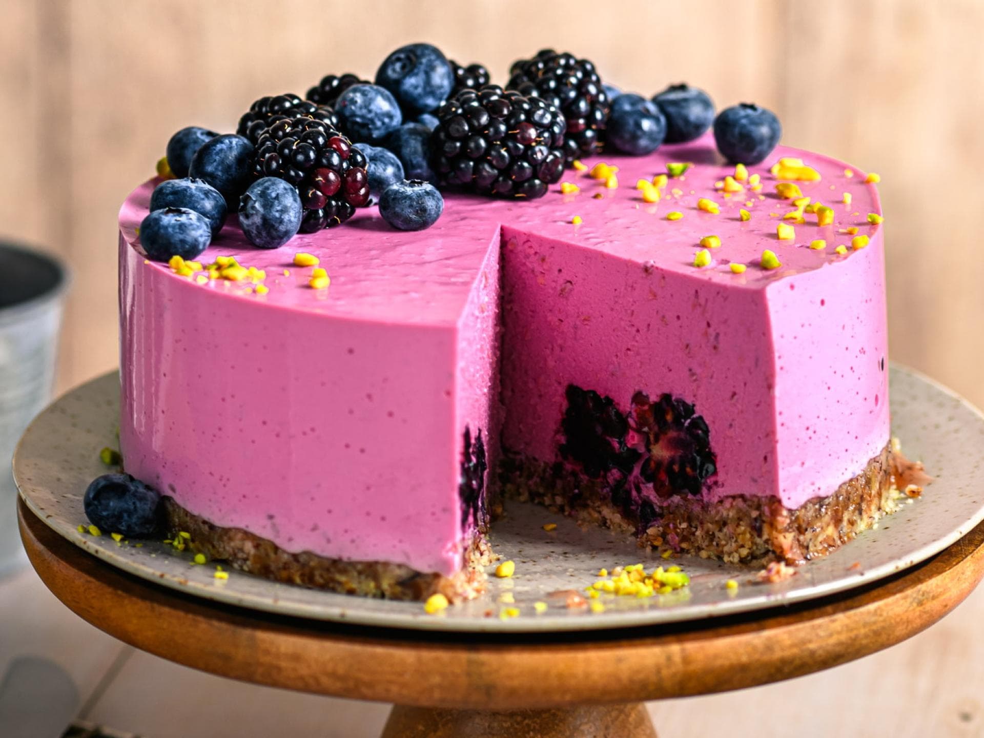 Brombeer-Tonka-Torte Brombeer-Tonka-Torte